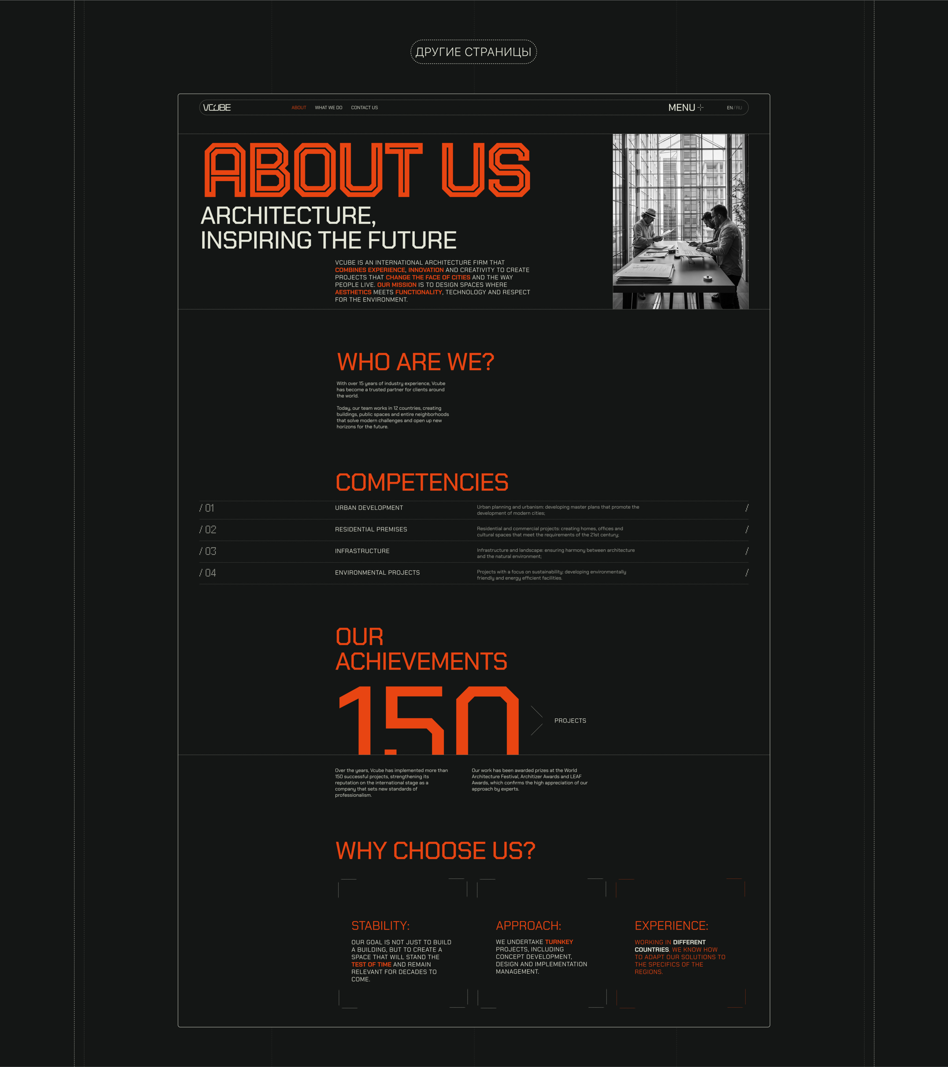 Vcube| Corporate Website — Изображение №13 — Интерфейсы, Брендинг на Dprofile