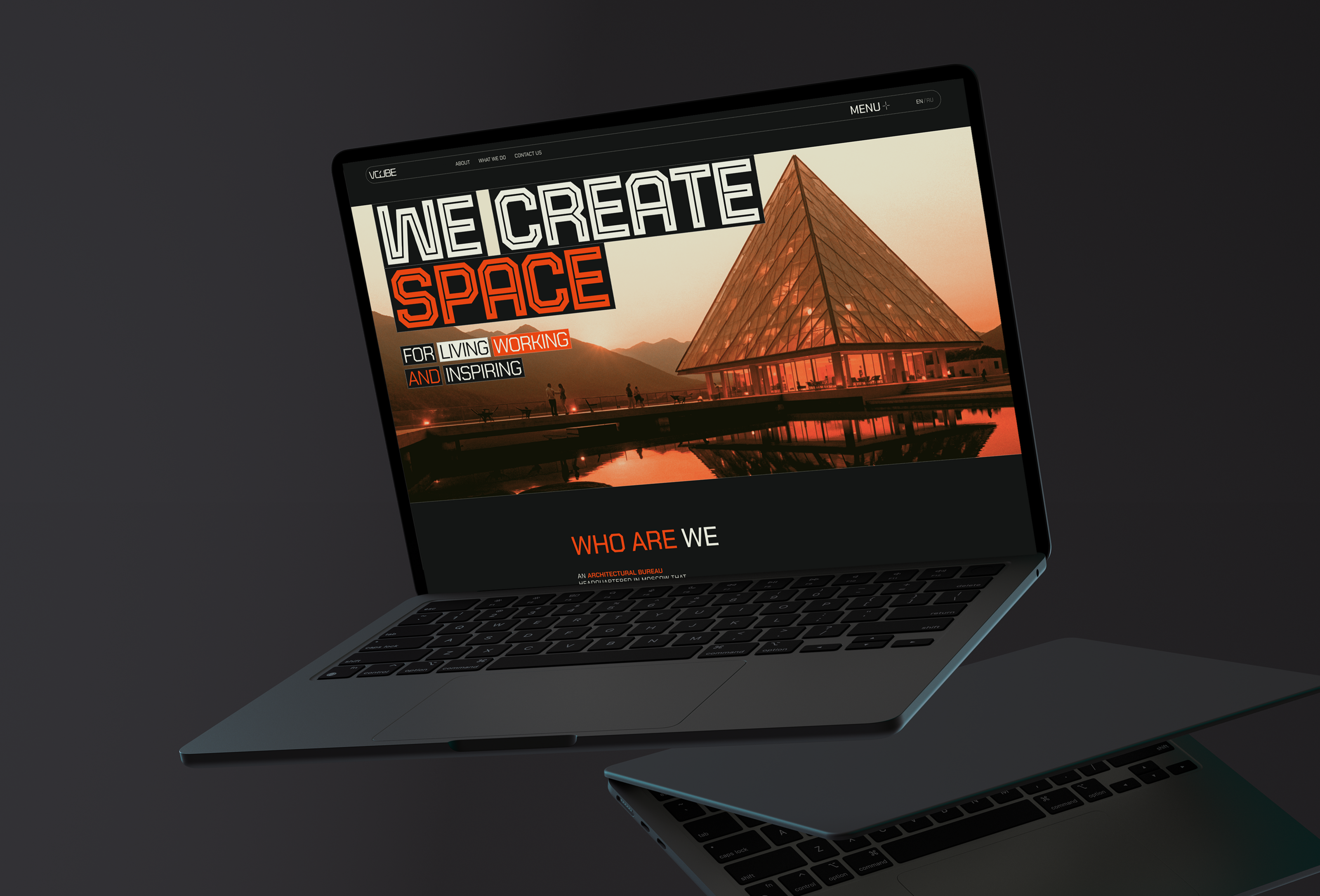 Vcube| Corporate Website — Изображение №2 — Интерфейсы, Брендинг на Dprofile
