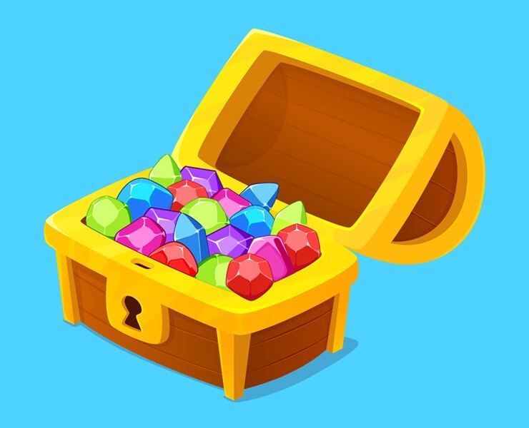 Treasure Chest (2017) — Иллюстрация, Графика на Dprofile