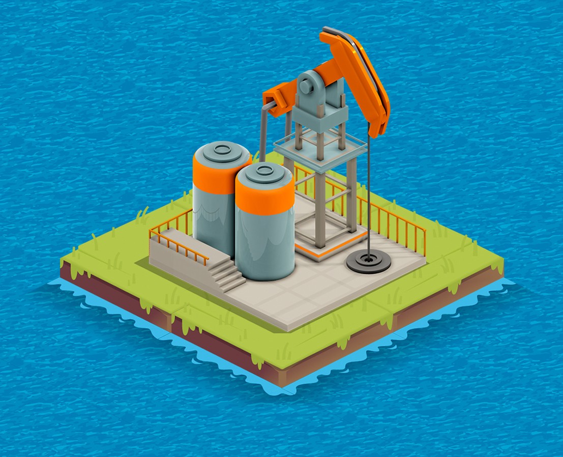 Idle Water Extraction: Tycoon (2024) — Иллюстрация, Анимация на Dprofile