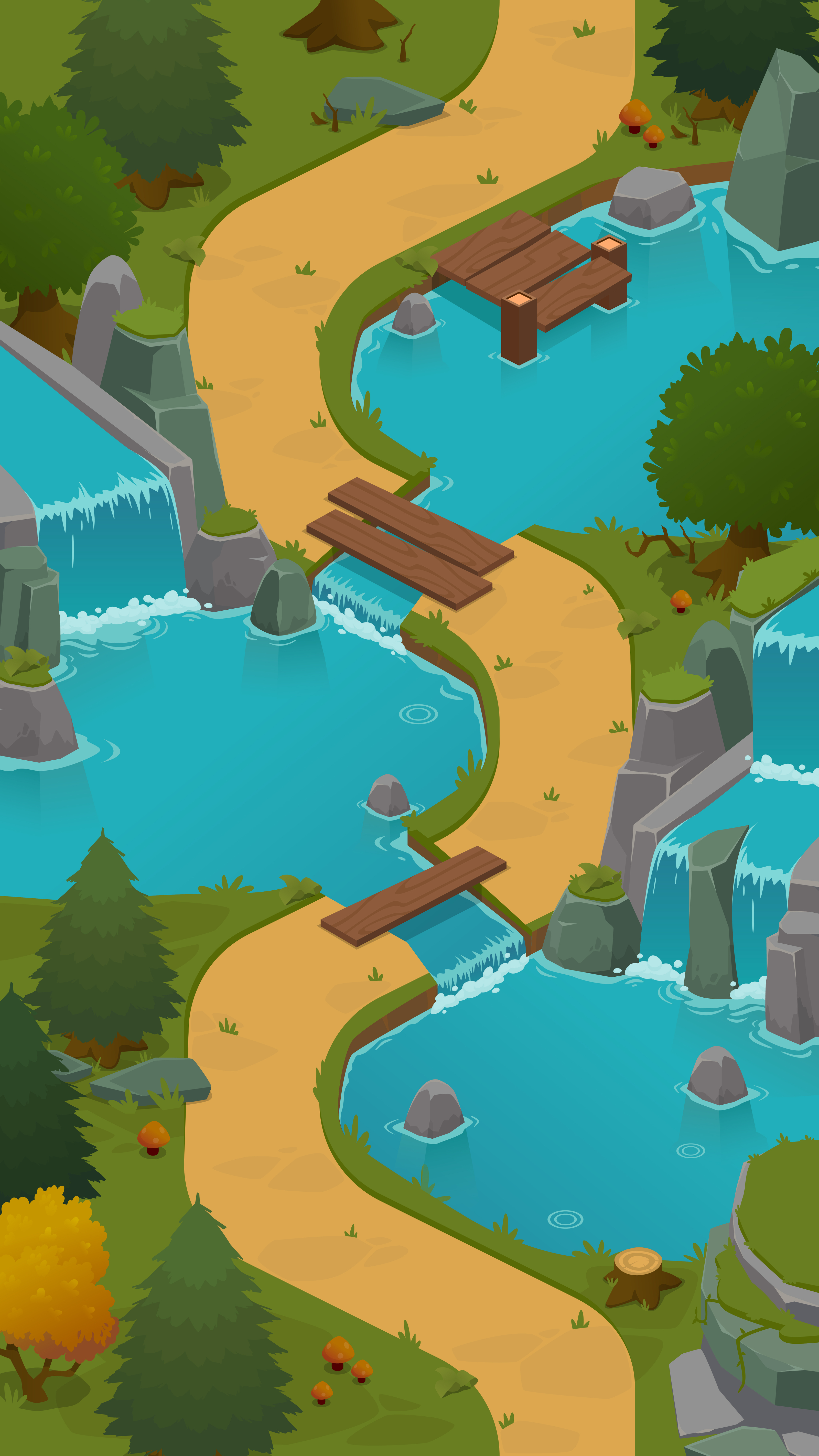 Vector Game Map (2020) — Изображение №4 — Иллюстрация, Графика на Dprofile