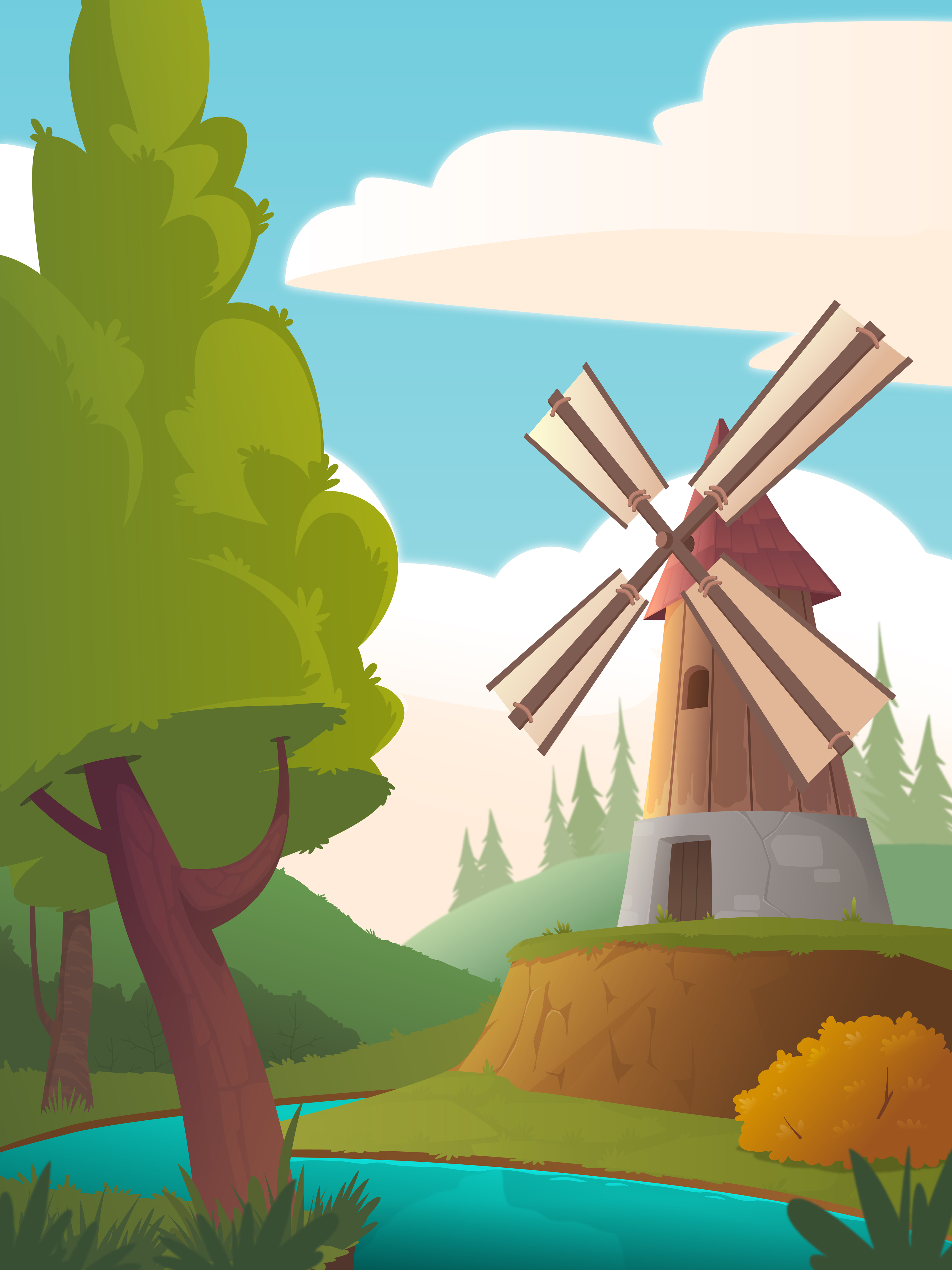 Vector Game Map (2020) — Изображение №9 — Иллюстрация, Графика на Dprofile