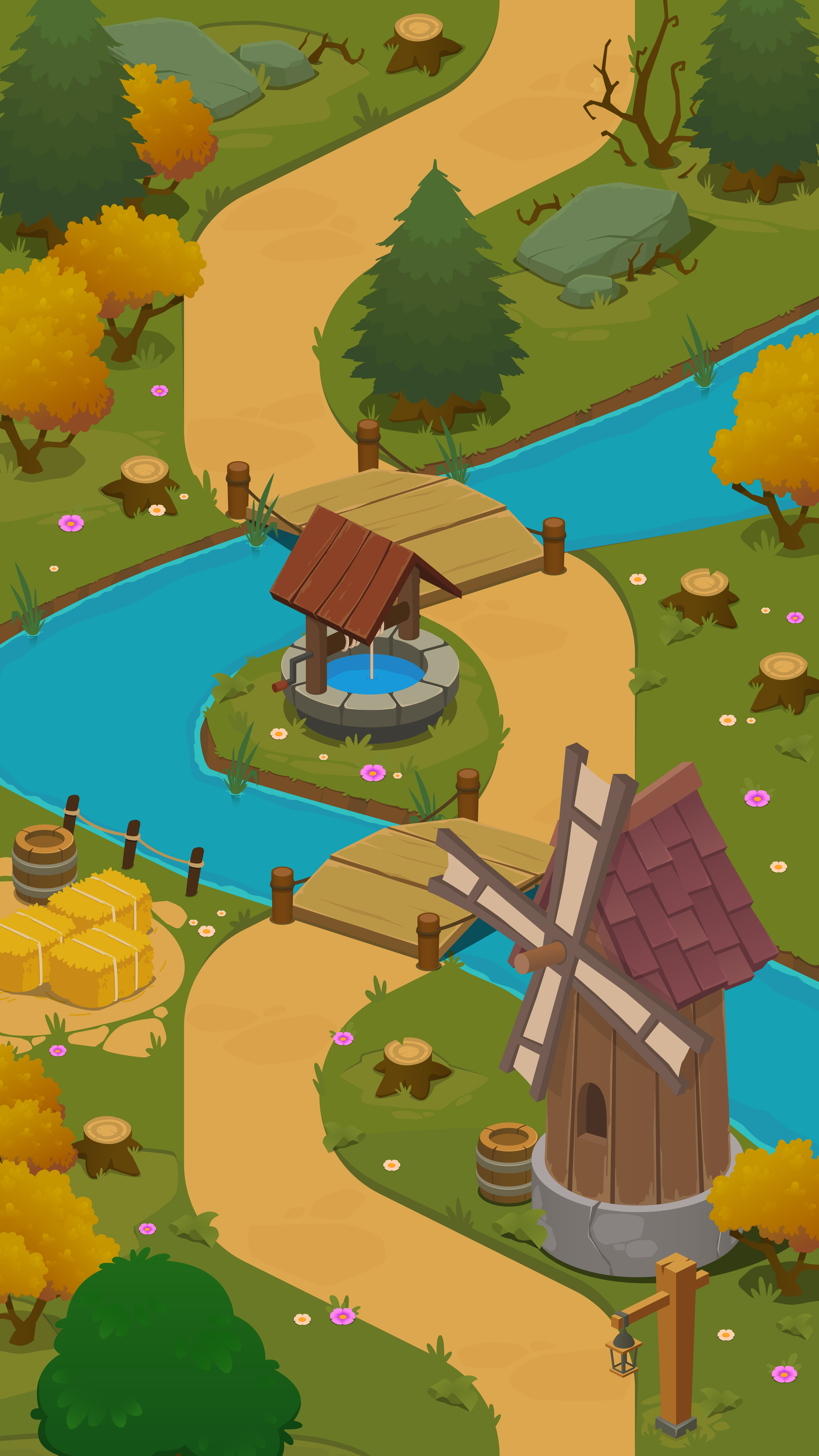 Vector Game Map (2020) — Изображение №6 — Иллюстрация, Графика на Dprofile