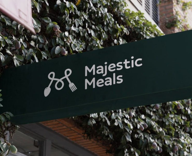 MAJESTIC MEALS - Restaurant — Брендинг на Dprofile