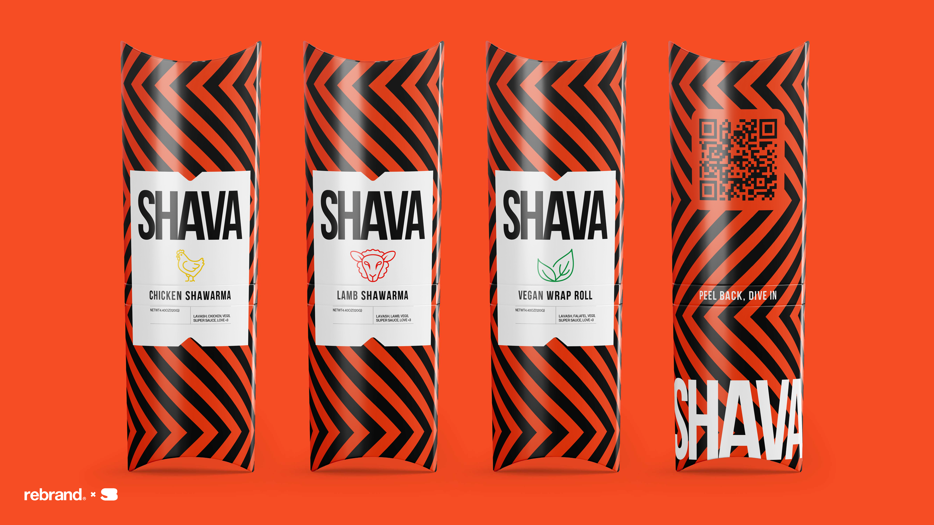 SHAVA - Street food — Изображение №3 — Брендинг на Dprofile