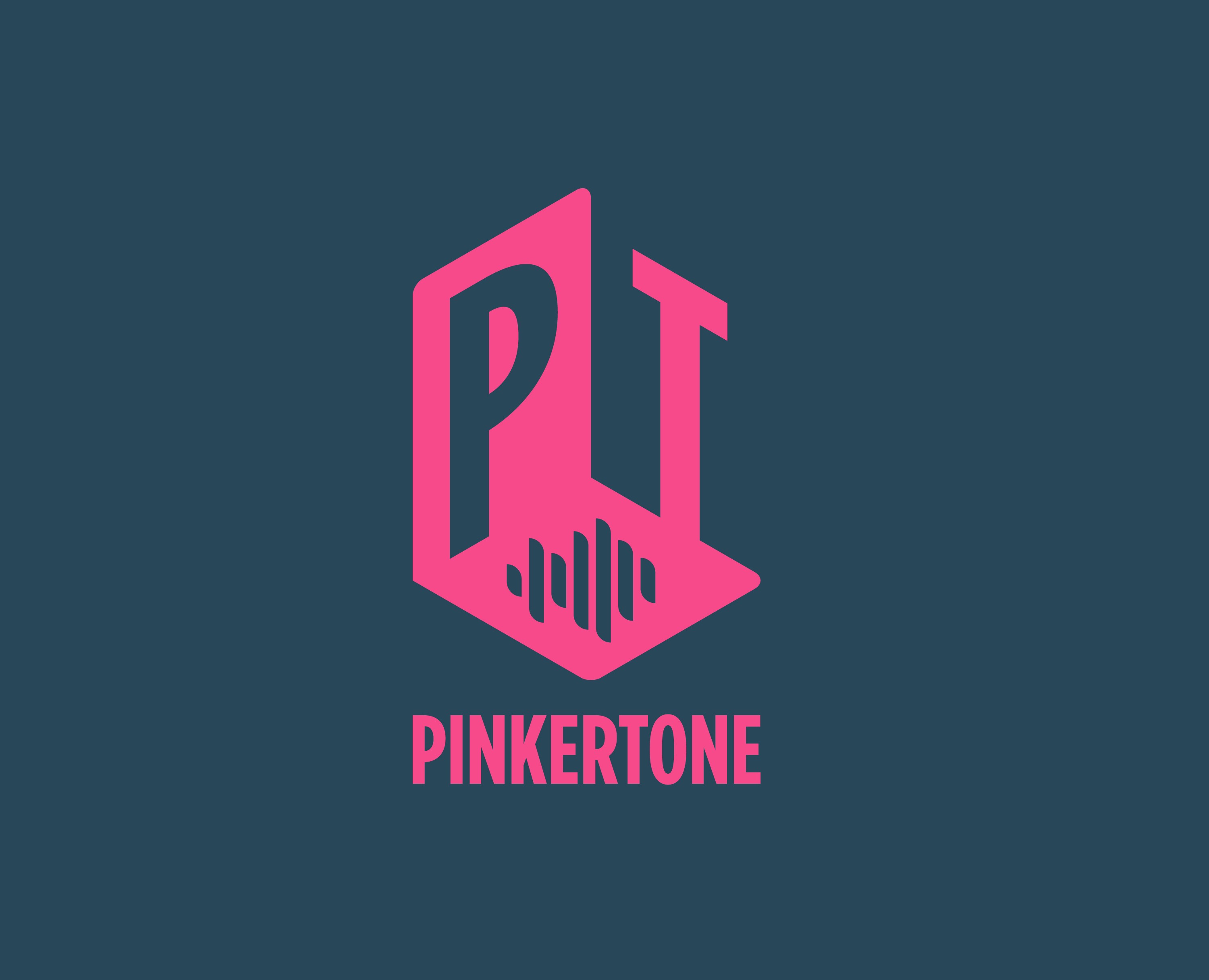 Логотип PINKERTONE — Брендинг, Графика на Dprofile