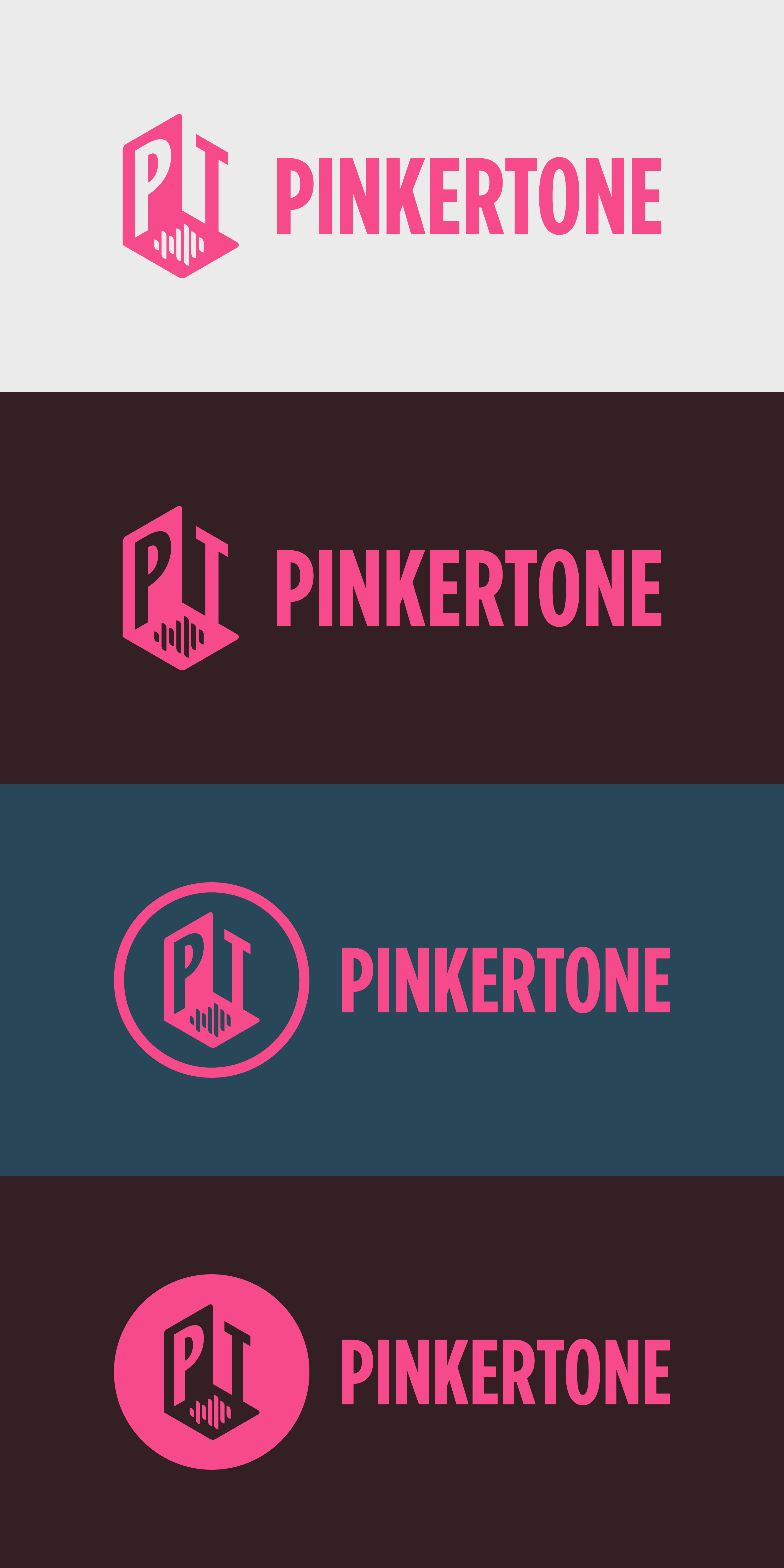 Логотип PINKERTONE — Изображение №1 — Брендинг, Графика на Dprofile