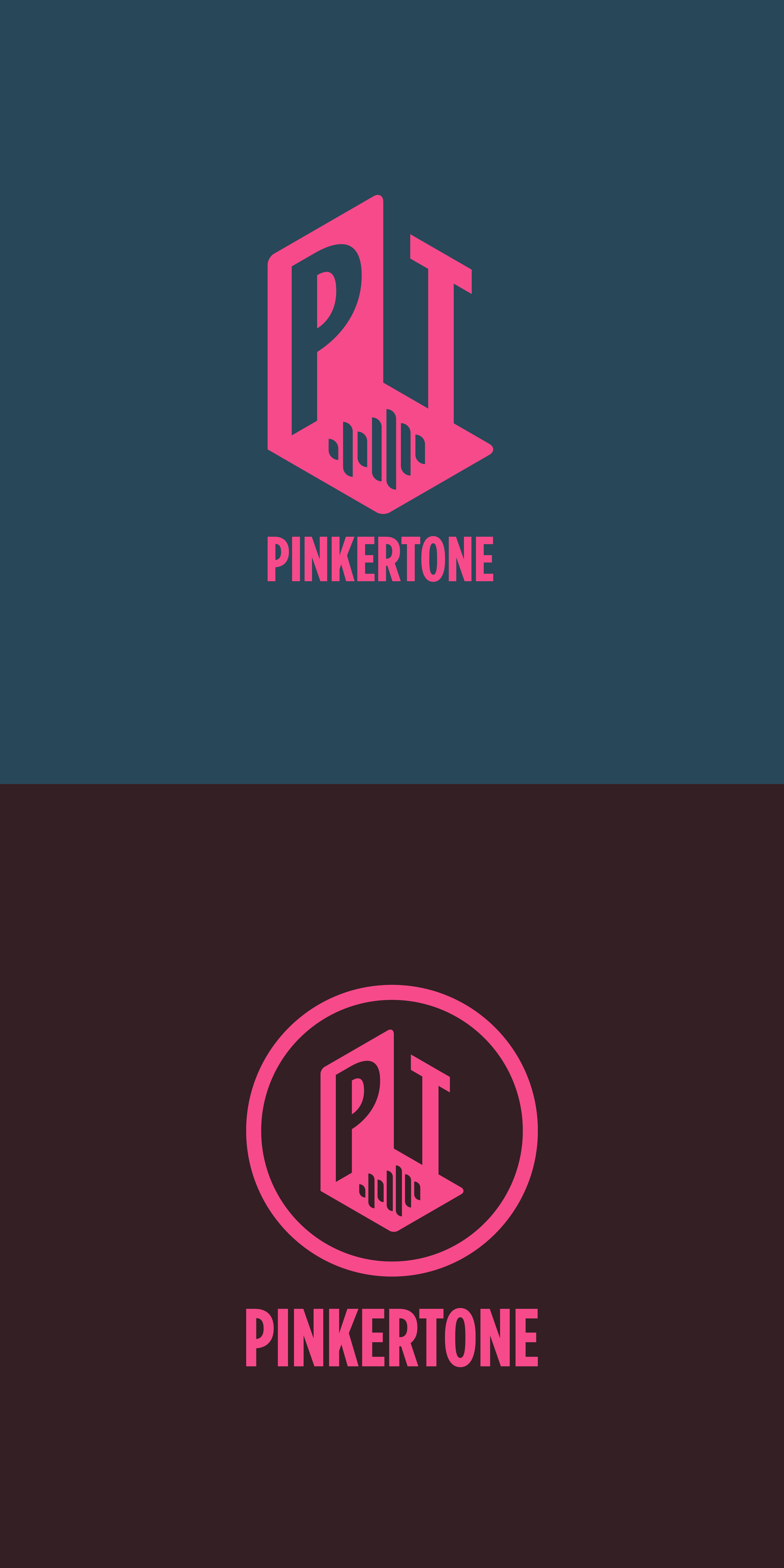 Логотип PINKERTONE — Изображение №3 — Брендинг, Графика на Dprofile