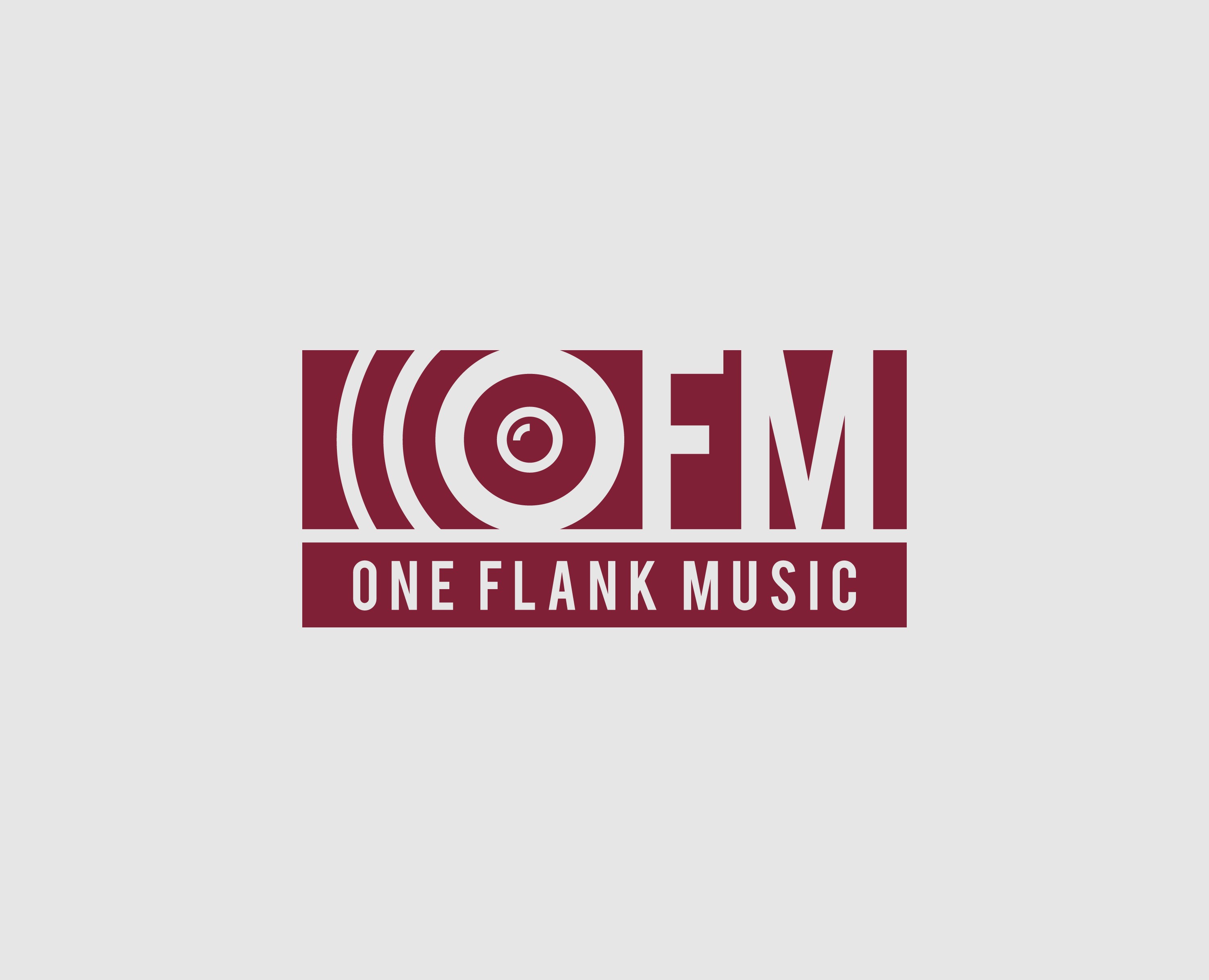 Логотип ONE FLANK MUSIC — Брендинг, Графика на Dprofile