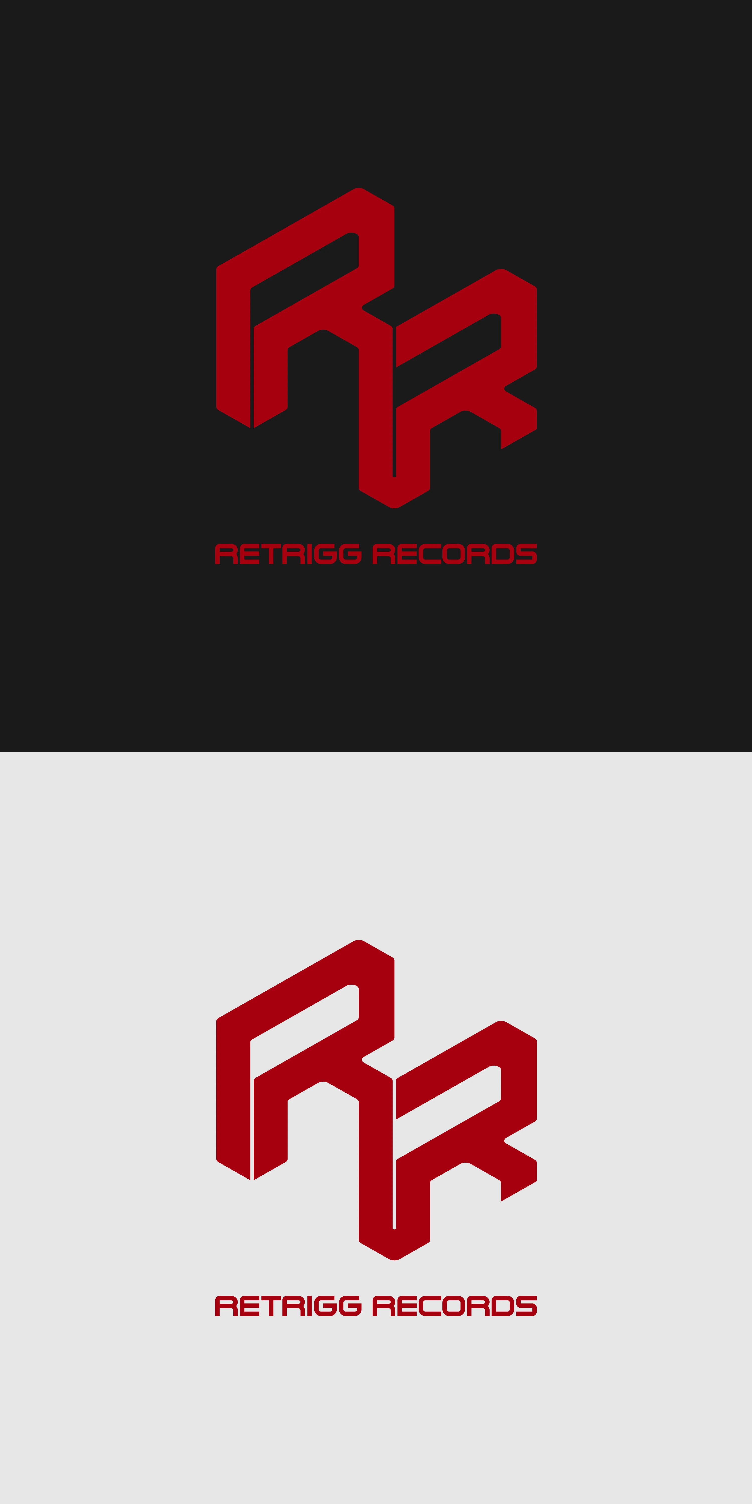 Логотип RETRIGG RECORDS — Изображение №2 — Брендинг, Графика на Dprofile