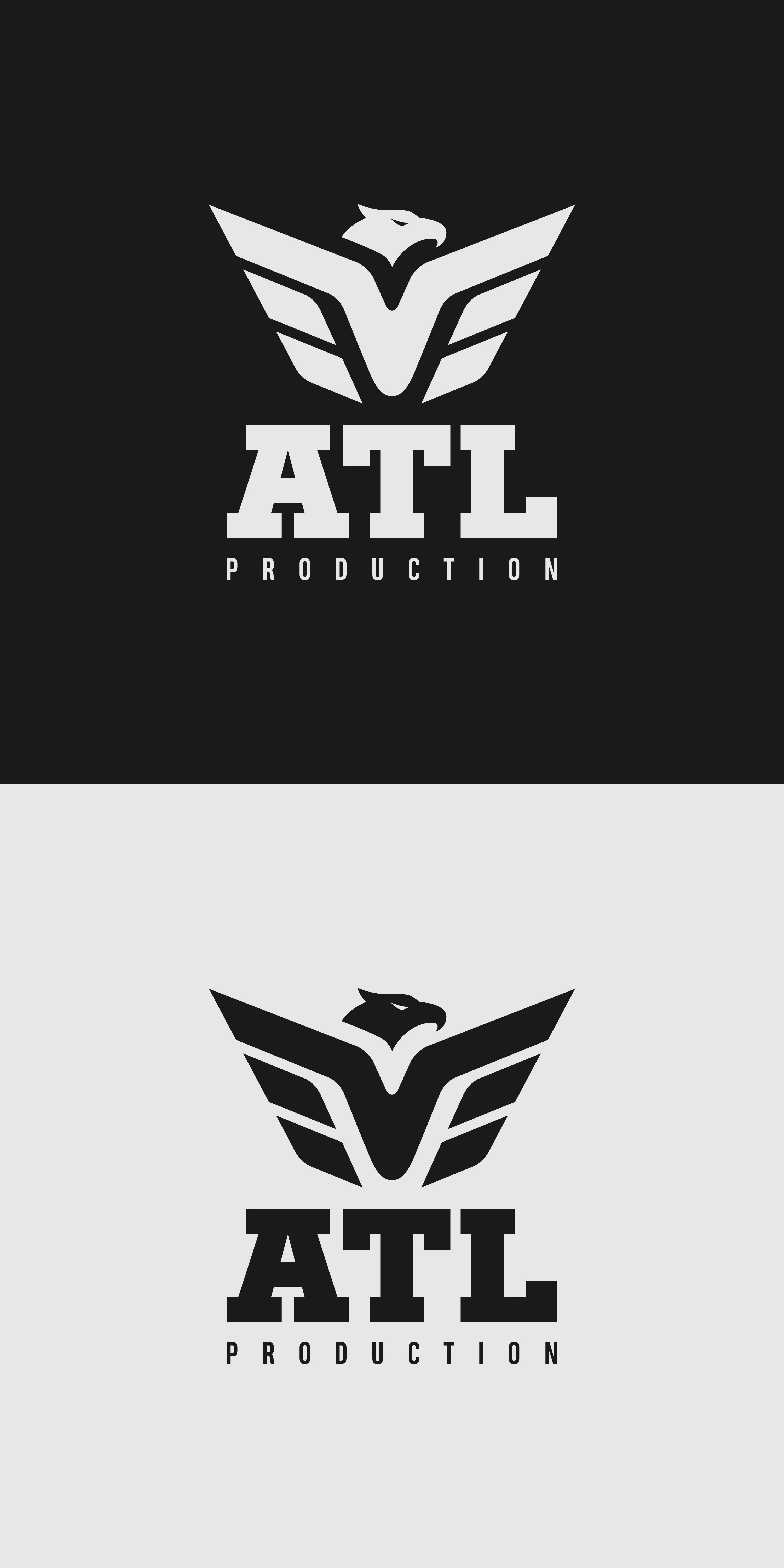 Логотип ATL PRODUCTION — Изображение №2 — Брендинг, Графика на Dprofile
