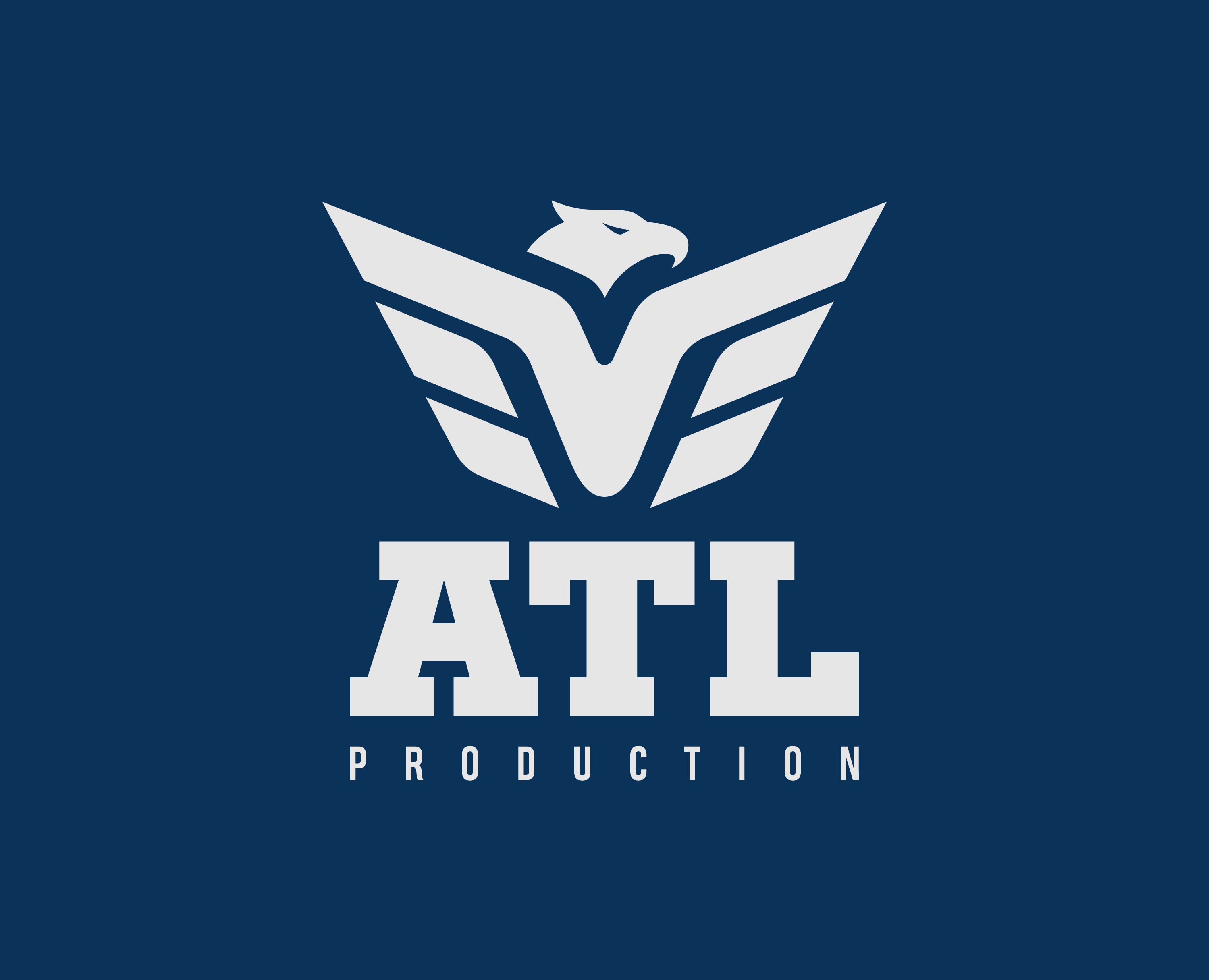 Логотип ATL PRODUCTION — Брендинг, Графика на Dprofile