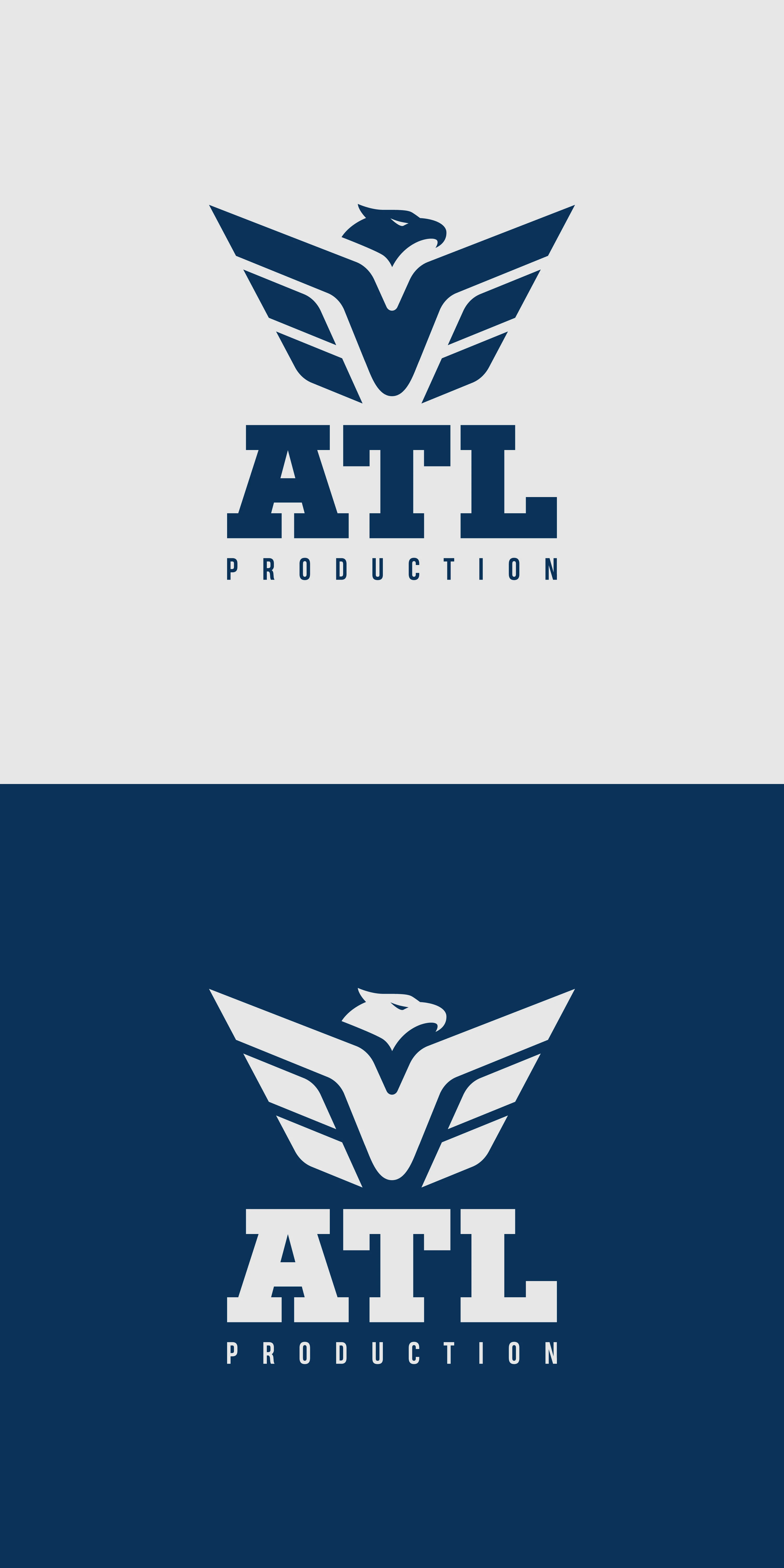 Логотип ATL PRODUCTION — Изображение №1 — Брендинг, Графика на Dprofile