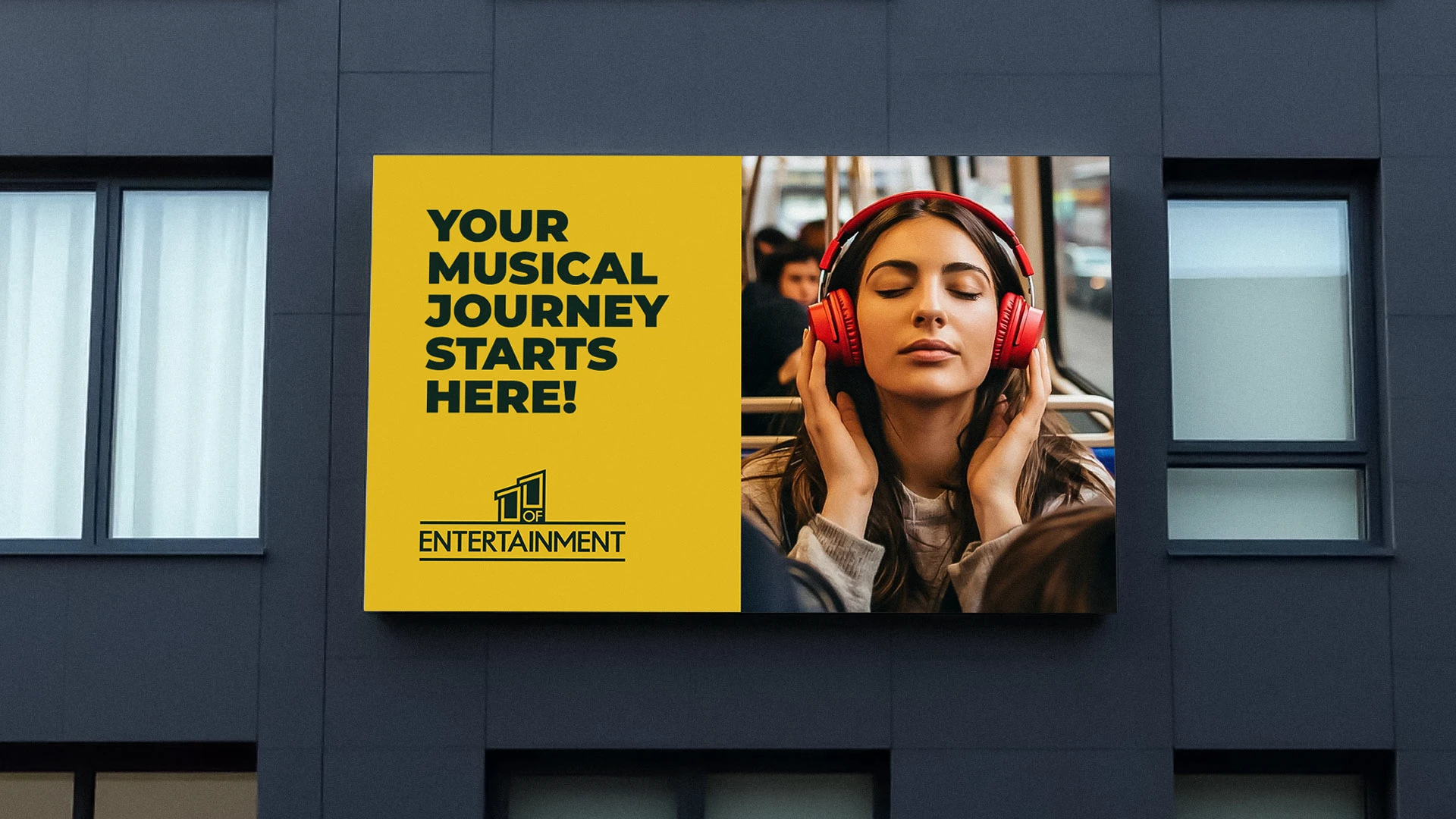 Логотип 1 of 1 ENTERTAINMENT — Изображение №3 — Брендинг, Графика на Dprofile