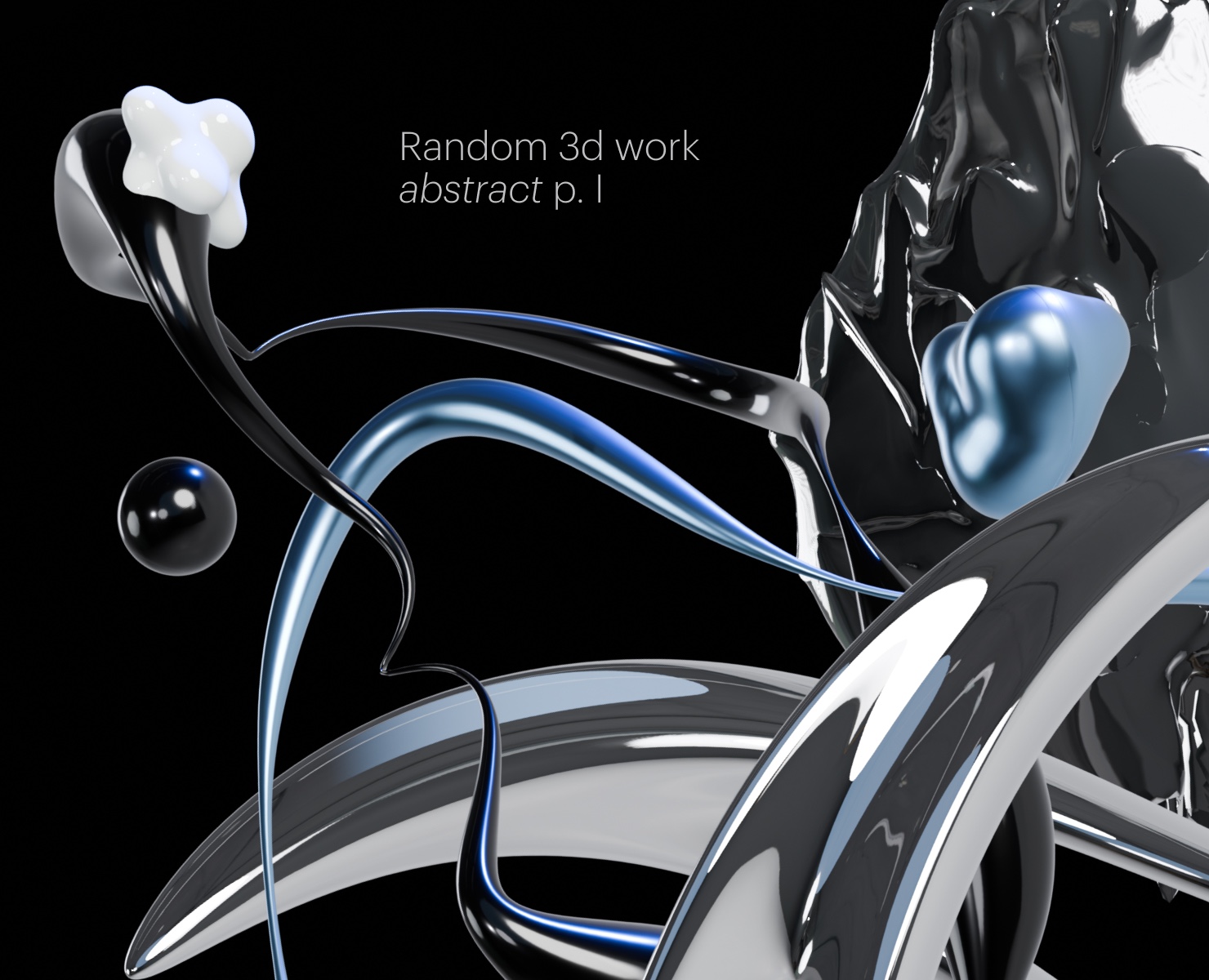 3D work|abstract|p.I — Графика, 3D на Dprofile