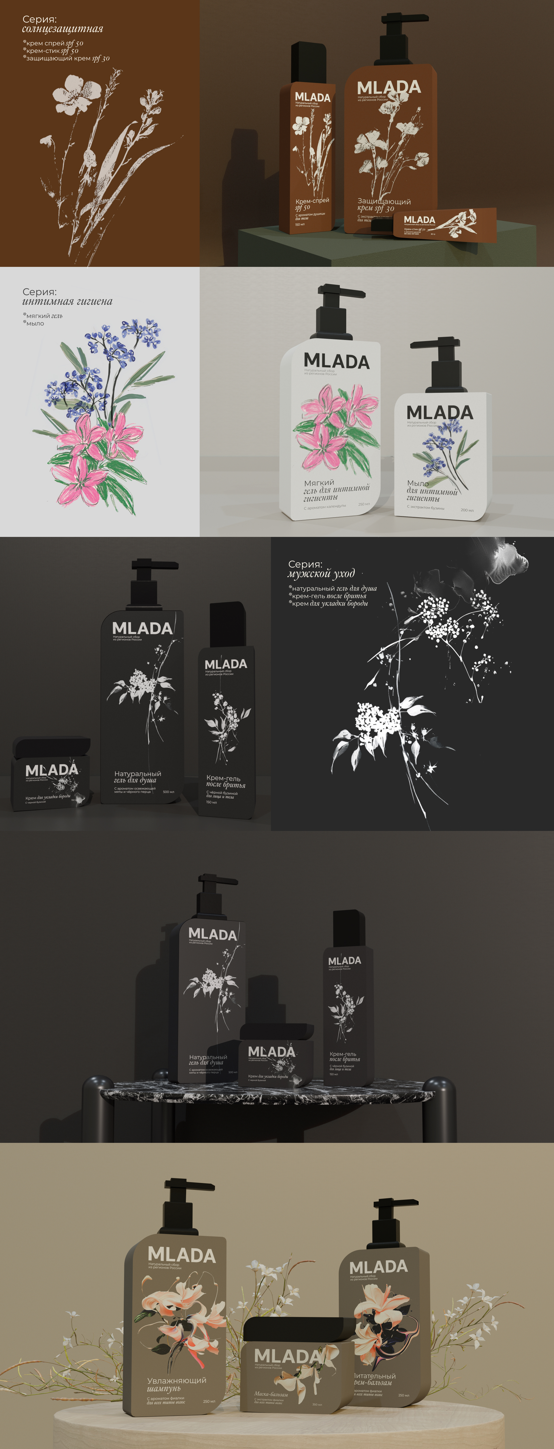Концепция упаковки ТМ Mlada — Изображение №2 — Брендинг, 3D на Dprofile