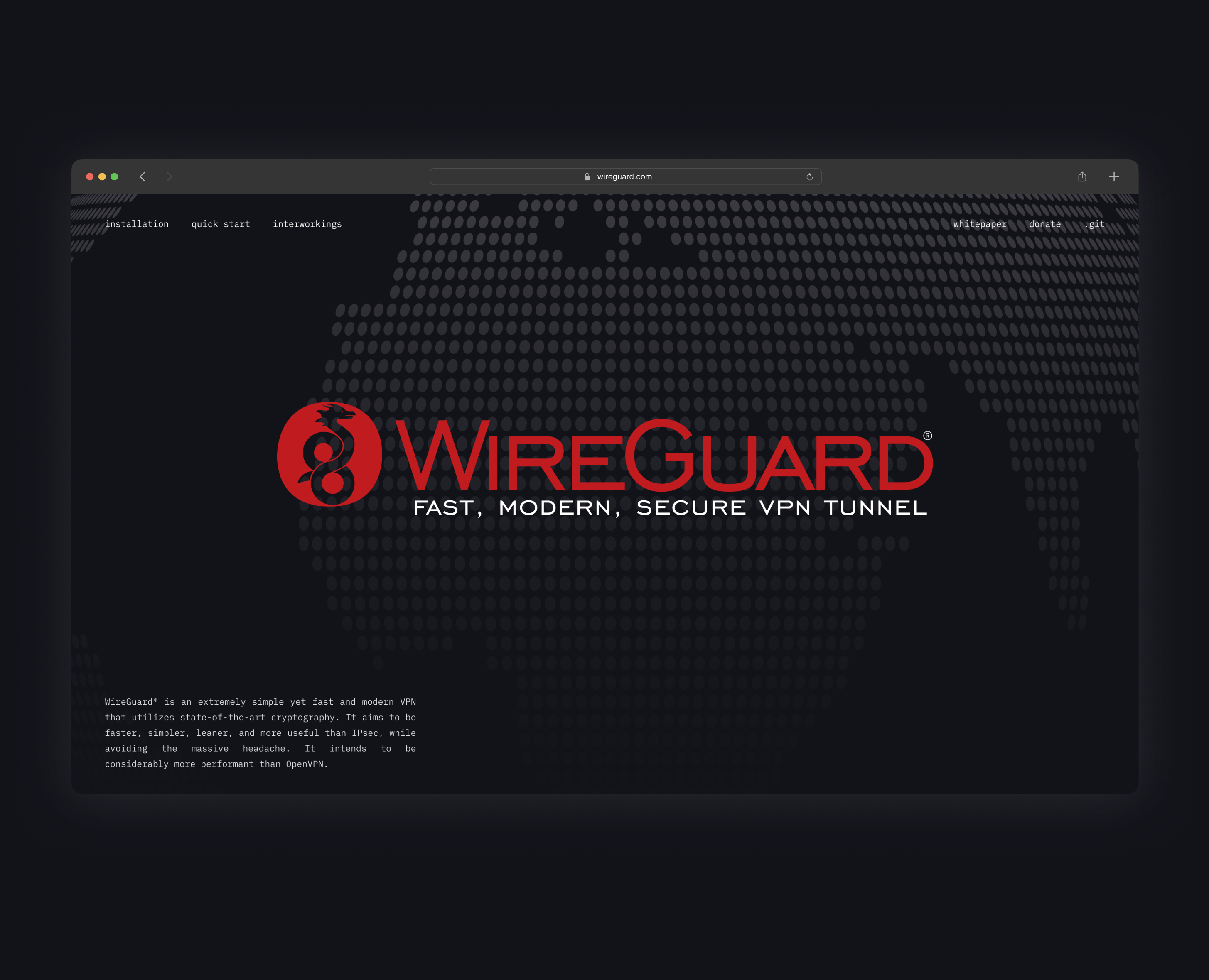 WireGuard | Redesign Concept — Интерфейсы, Графика на Dprofile