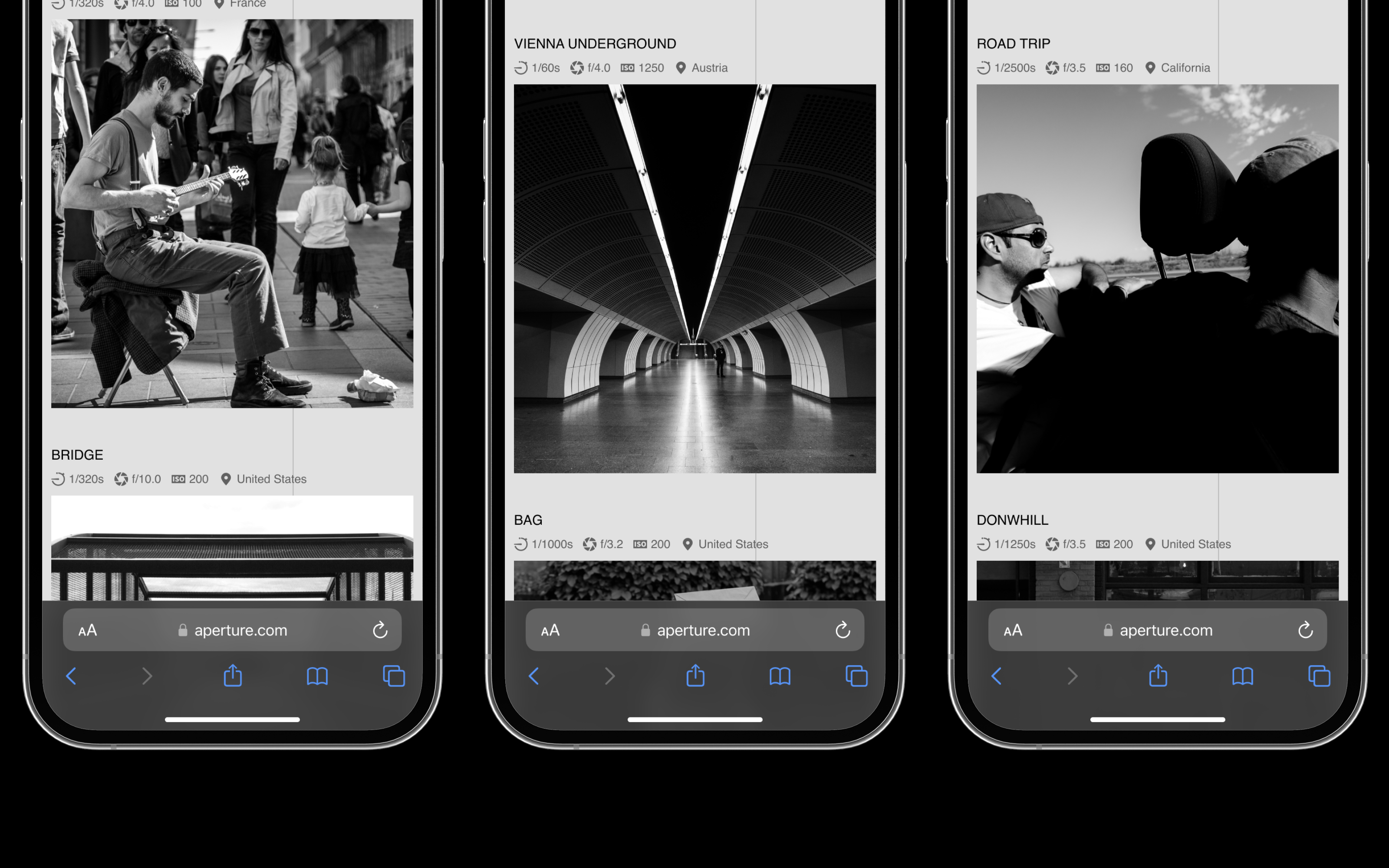 Aperture Studios | Redesign Concept — Изображение №9 — Интерфейсы, Брендинг на Dprofile