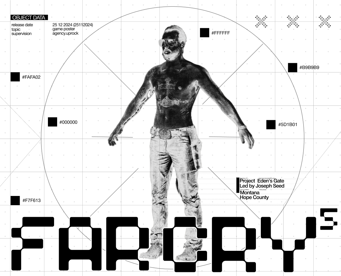 FAR CRY 5 | дизайн постеров — Иллюстрация, Графика на Dprofile