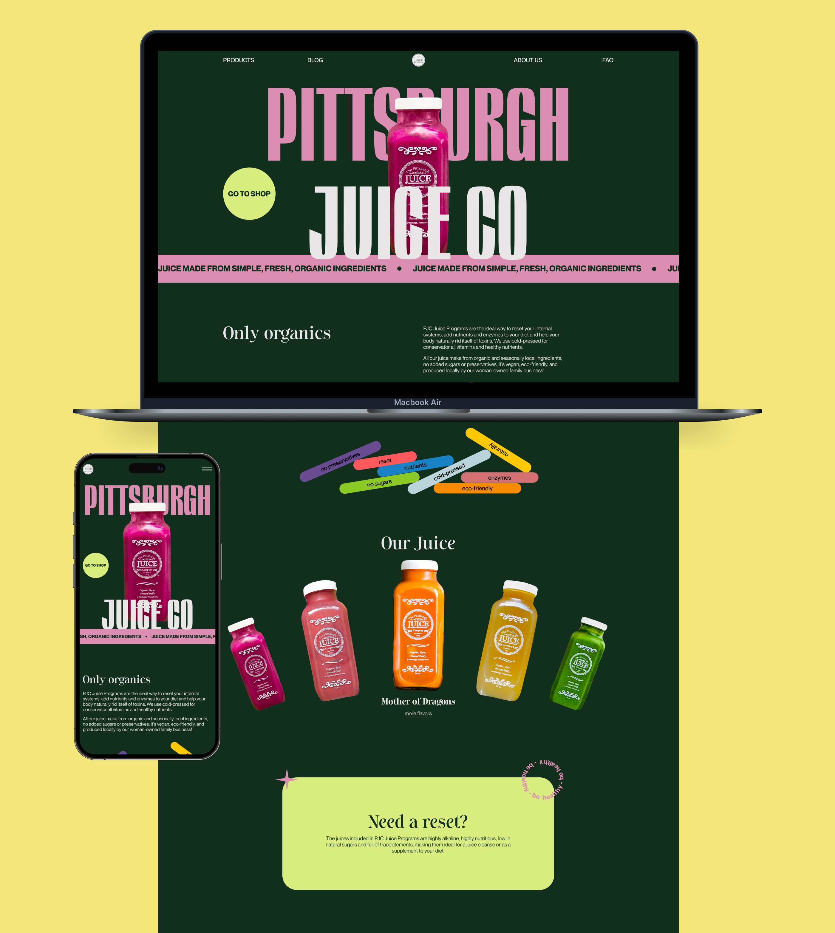 PJC | Redesign| Landing Page — Изображение №2 — Интерфейсы на Dprofile