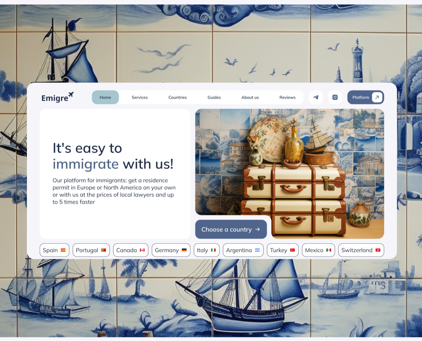 Emigre / UI UX — Интерфейсы, Анимация на Dprofile