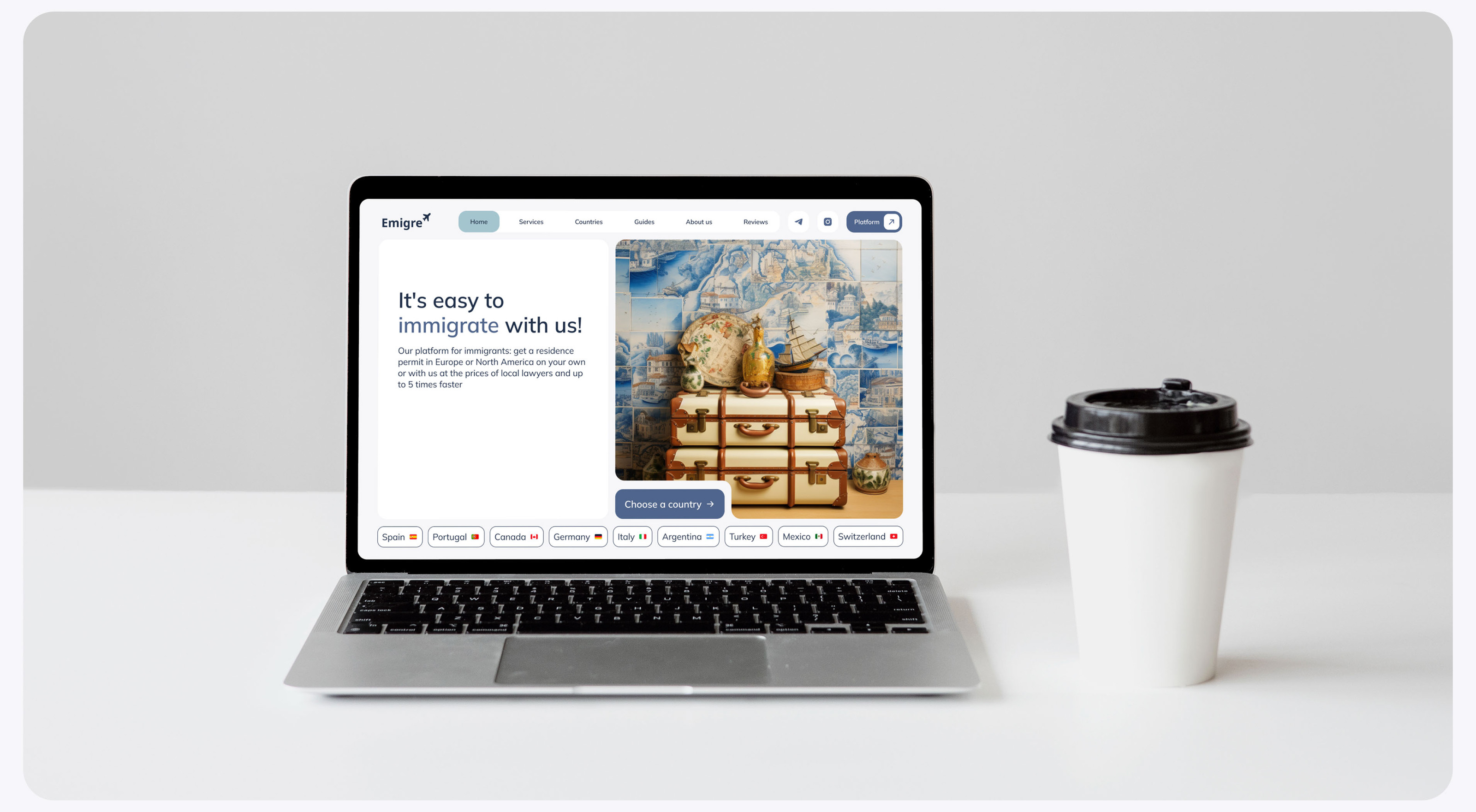 Emigre / UI UX — Изображение №3 — Интерфейсы, Анимация на Dprofile