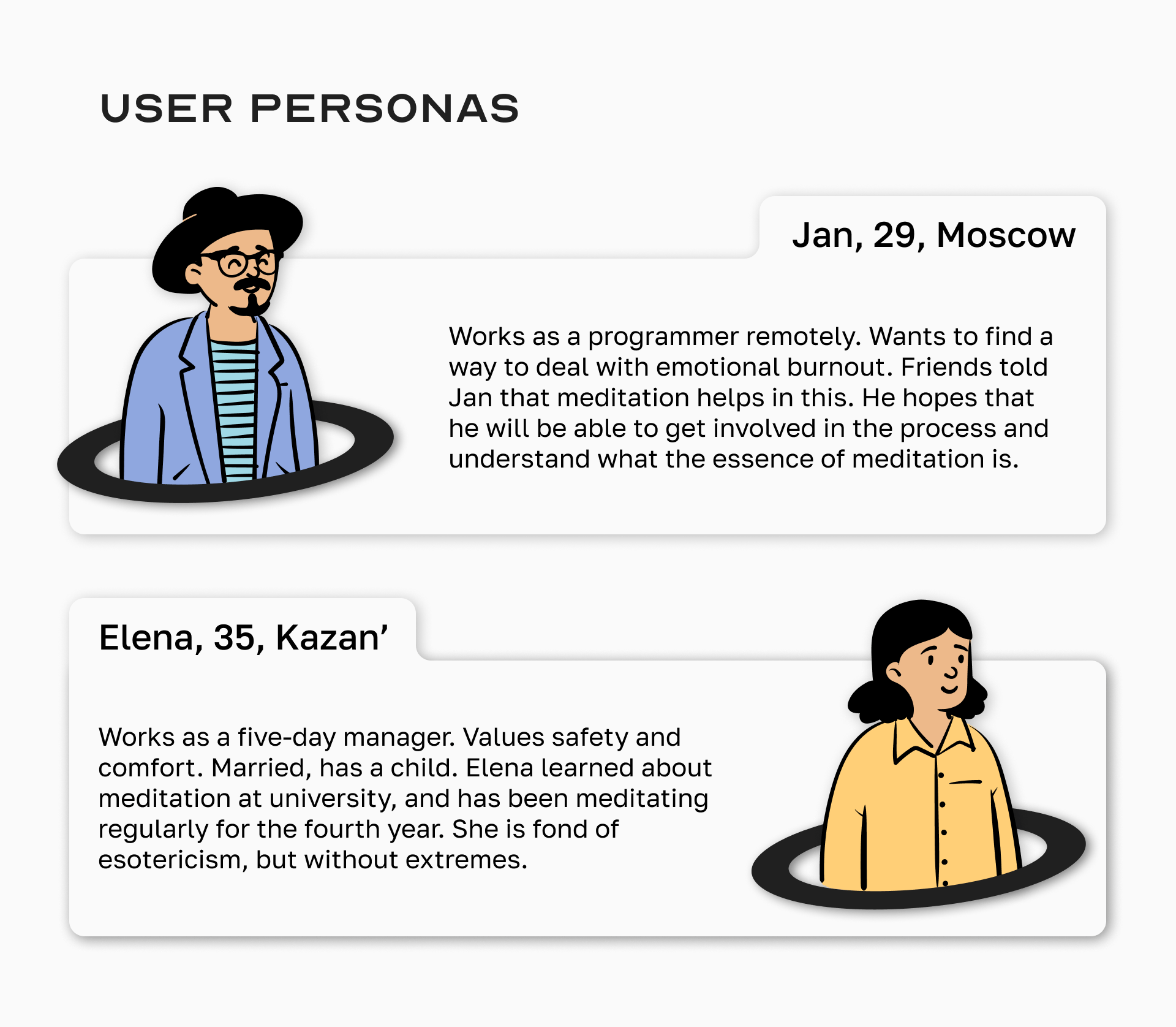 NEUE: Case Study приложения для занятий медитацией — Изображение №5 — Брендинг, Интерфейсы на Dprofile