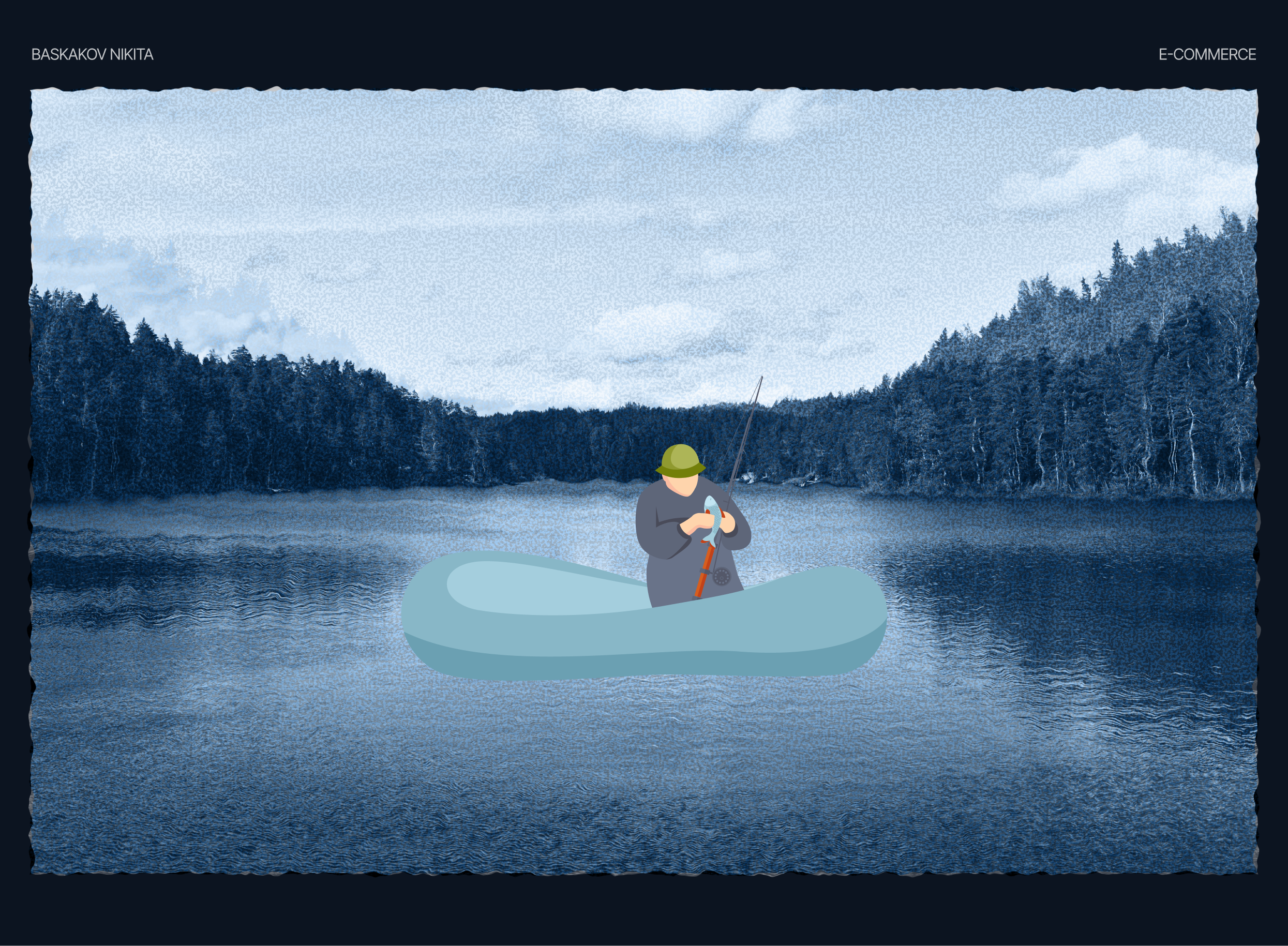E-COMMERCE TURBOFISH — Изображение №1 — Интерфейсы, Иллюстрация на Dprofile