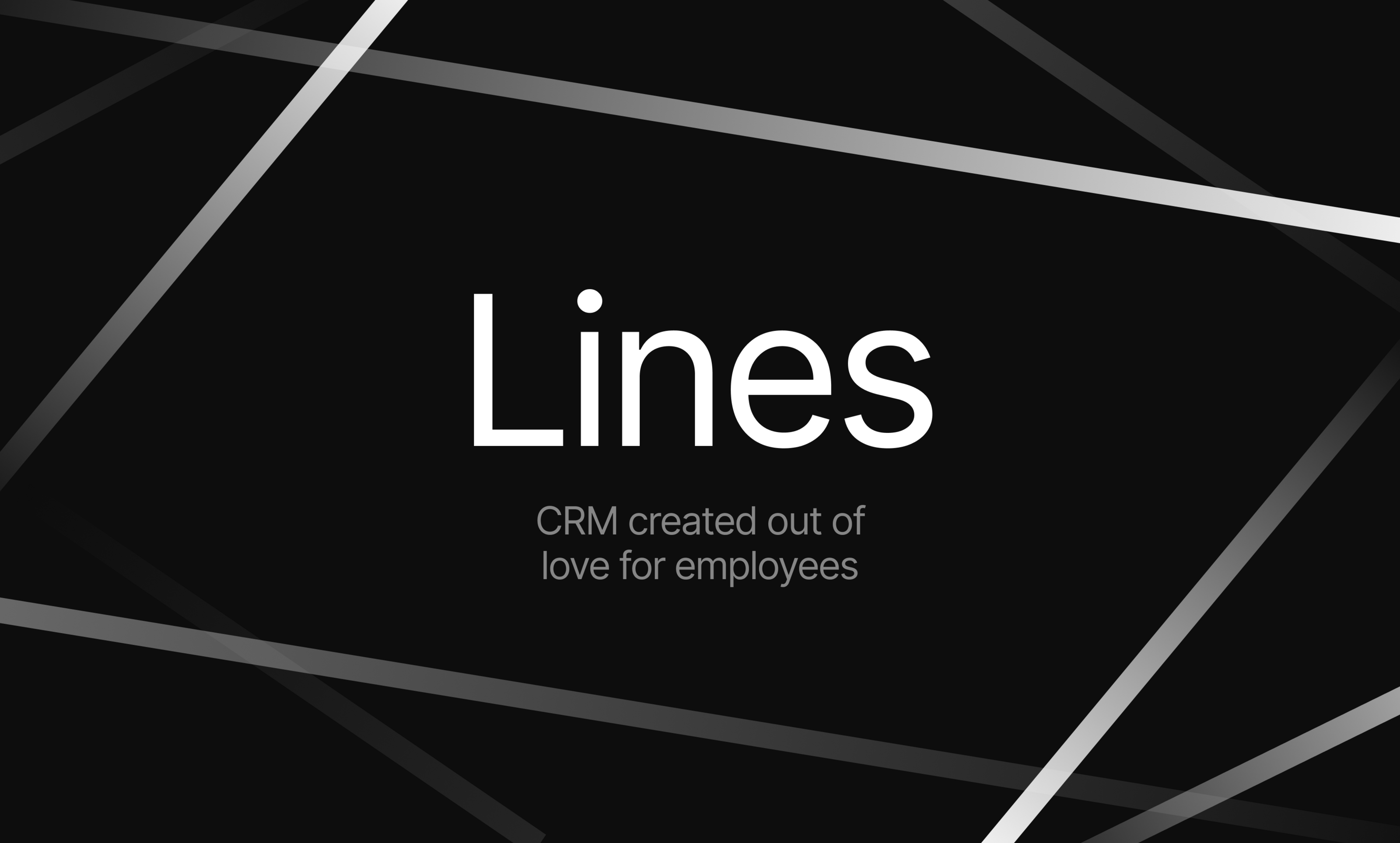 Lines-CRM-system — Изображение №1 — Интерфейсы, Брендинг на Dprofile