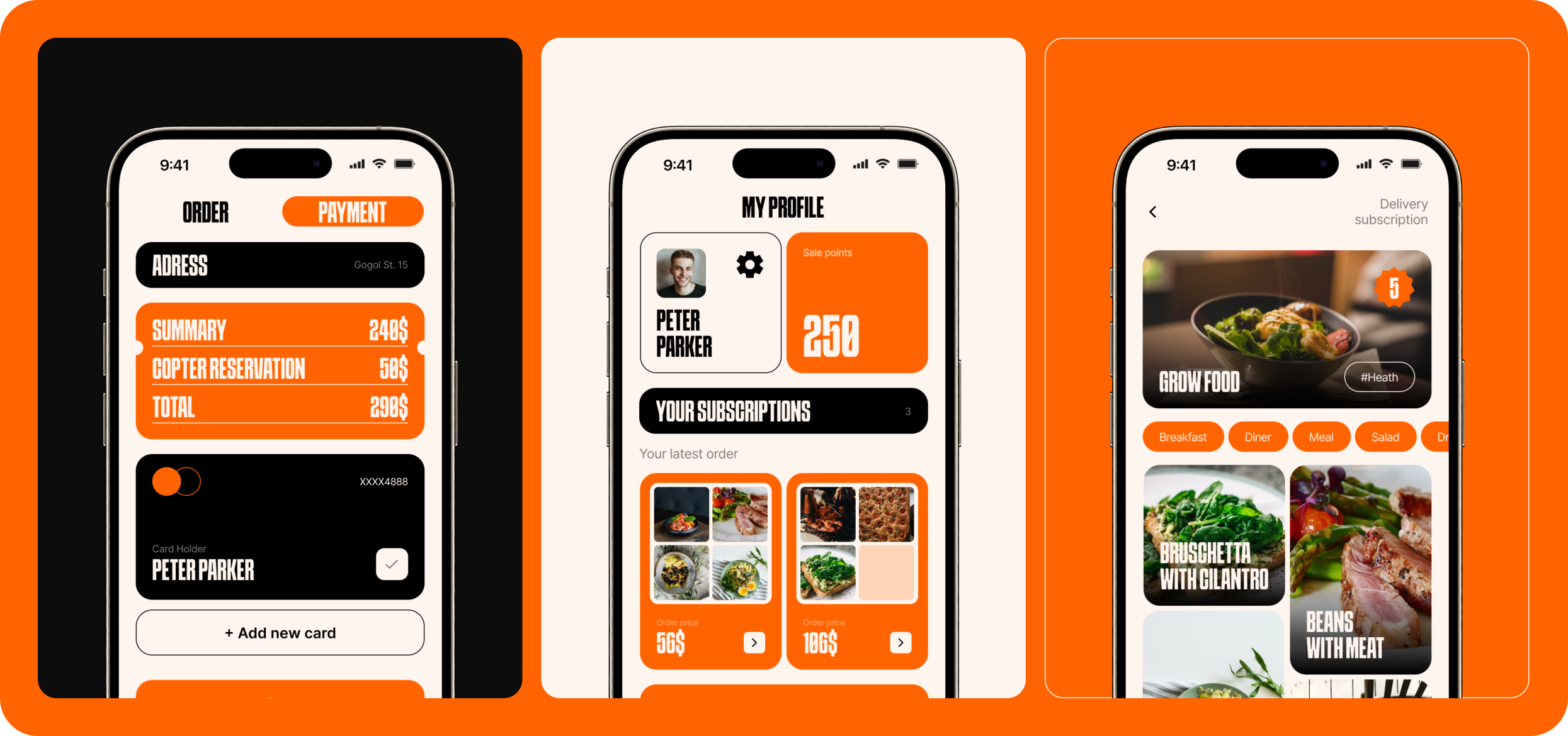 Din Drone / Mobile App Delivery — Изображение №3 — Интерфейсы, Иллюстрация на Dprofile