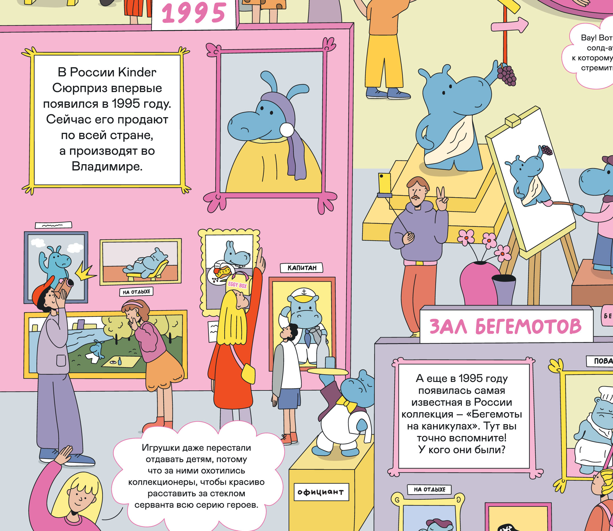 Kinder Surprise Museum Illustration — Изображение №8 — Иллюстрация на Dprofile