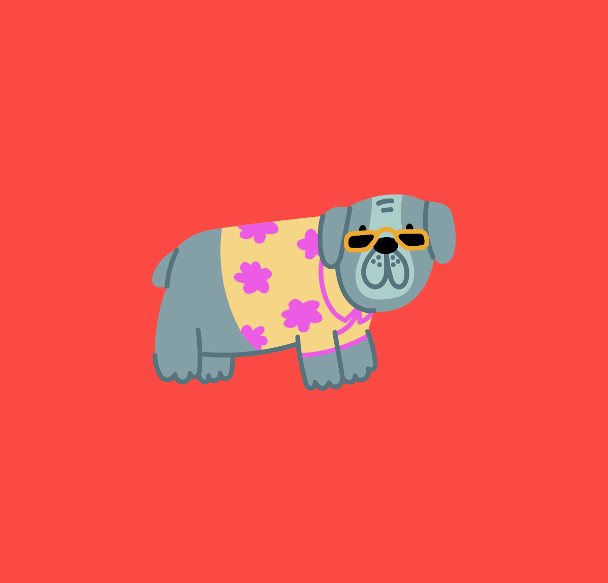 Открытки для FLUFFY FRIENDS — Изображение №3 — Брендинг, Иллюстрация на Dprofile