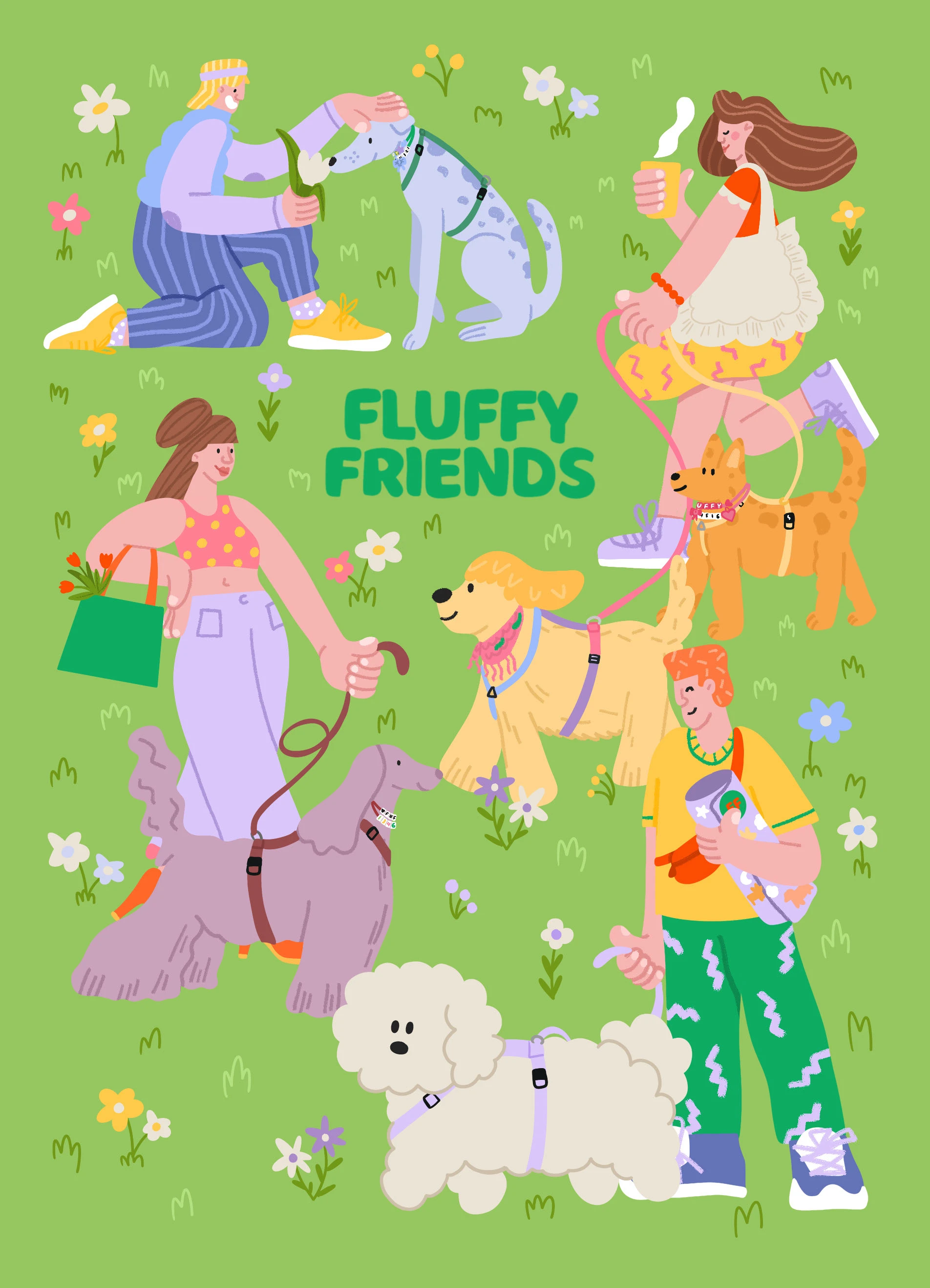 Открытки для FLUFFY FRIENDS — Изображение №10 — Брендинг, Иллюстрация на Dprofile