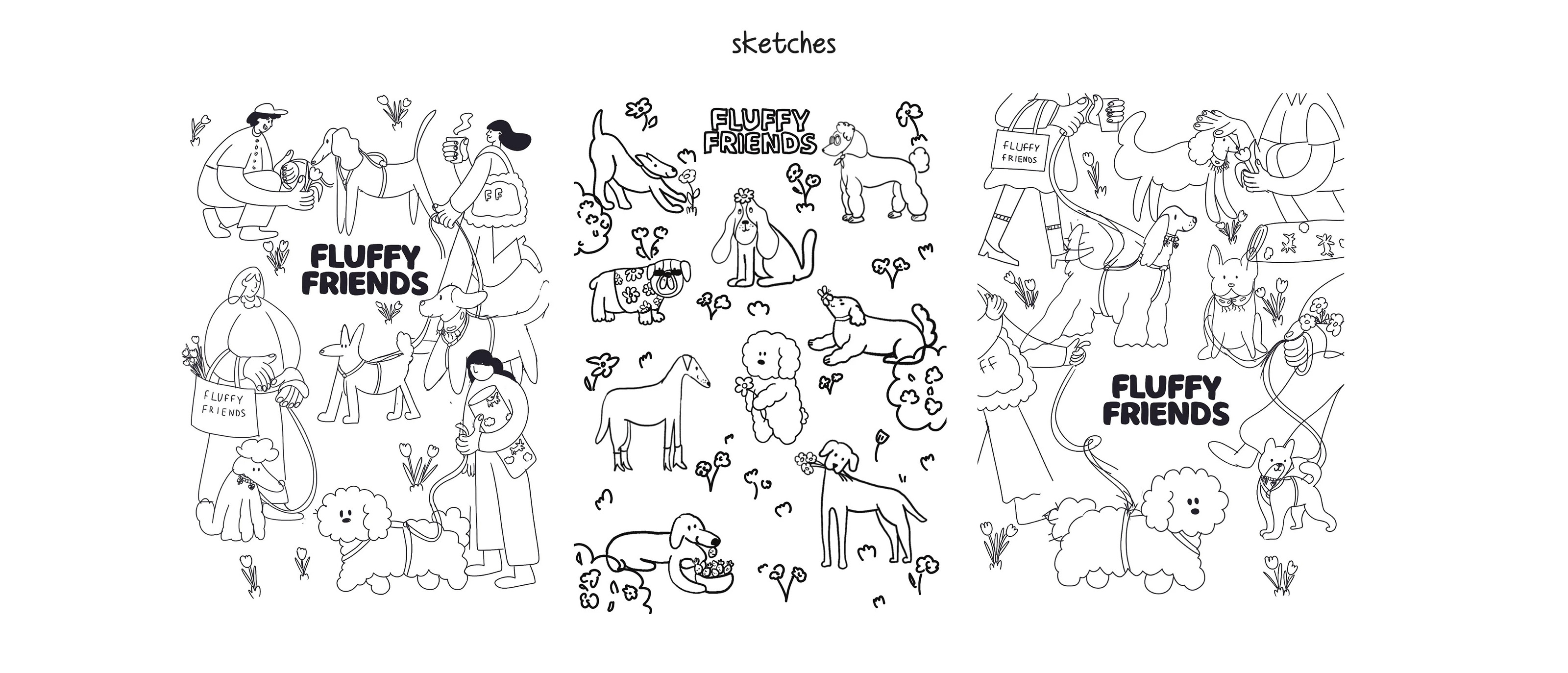 Открытки для FLUFFY FRIENDS — Изображение №8 — Брендинг, Иллюстрация на Dprofile