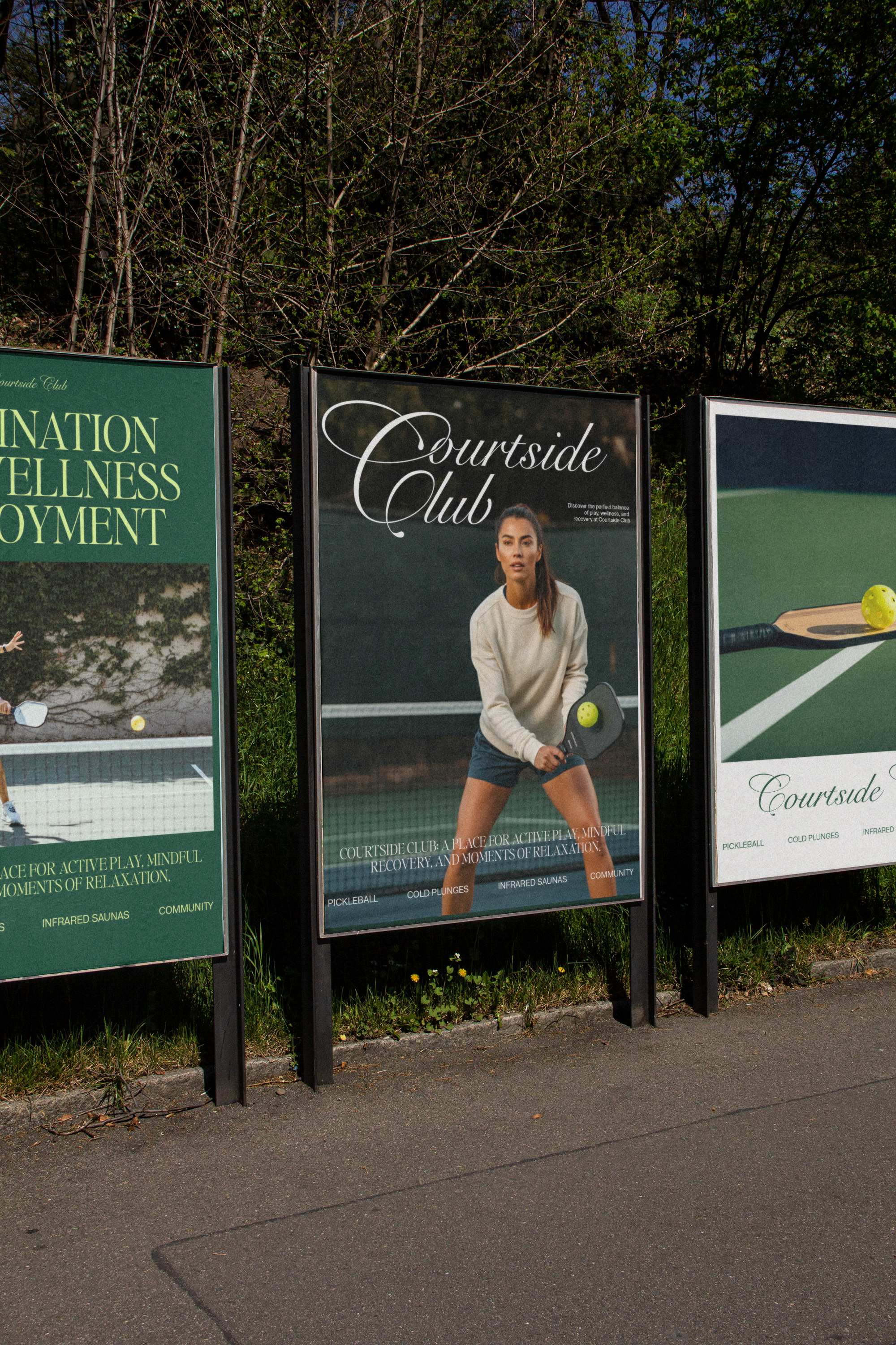 Pickleball Club / Courtside Club / Wellness — Изображение №21 — Брендинг на Dprofile