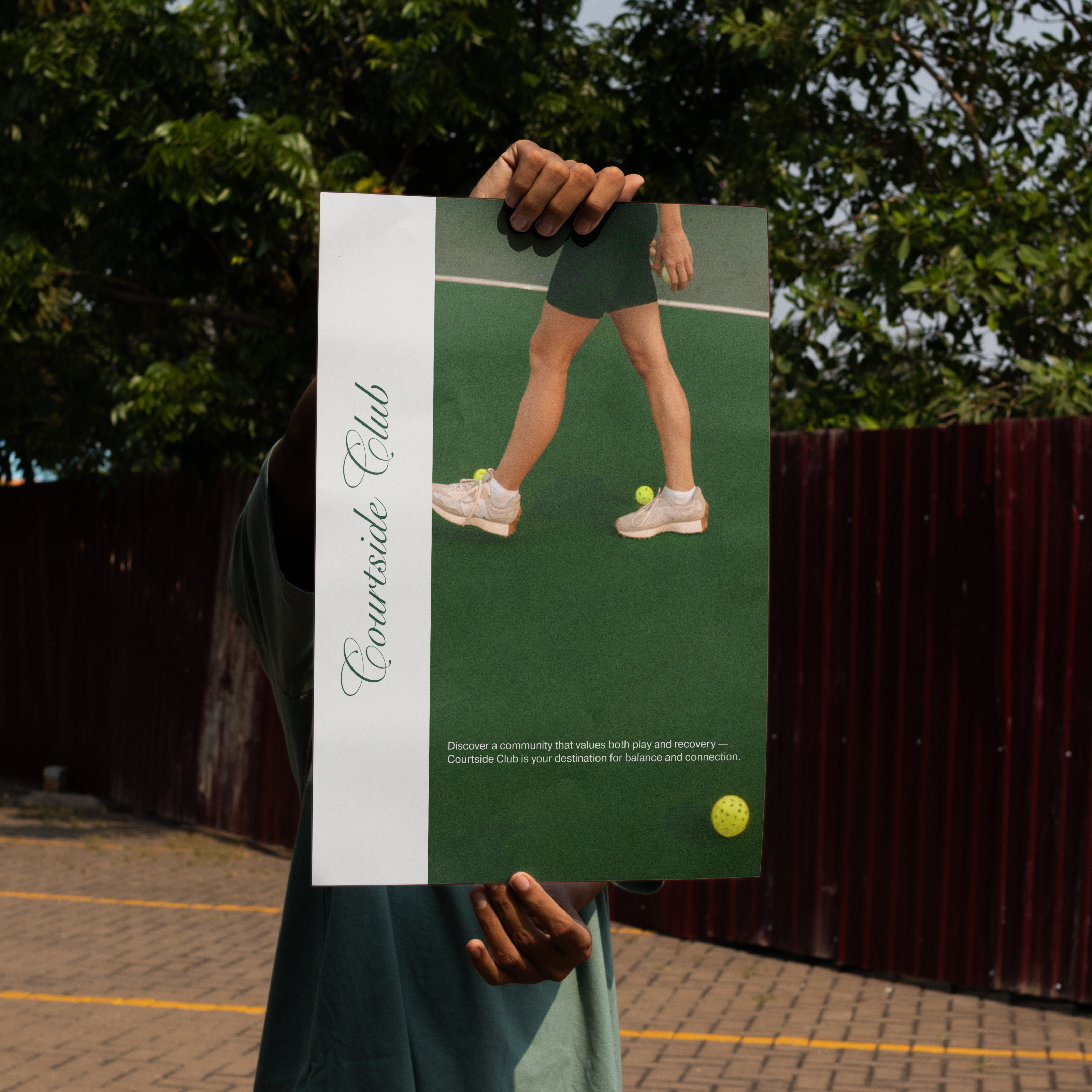 Pickleball Club / Courtside Club / Wellness — Изображение №5 — Брендинг на Dprofile