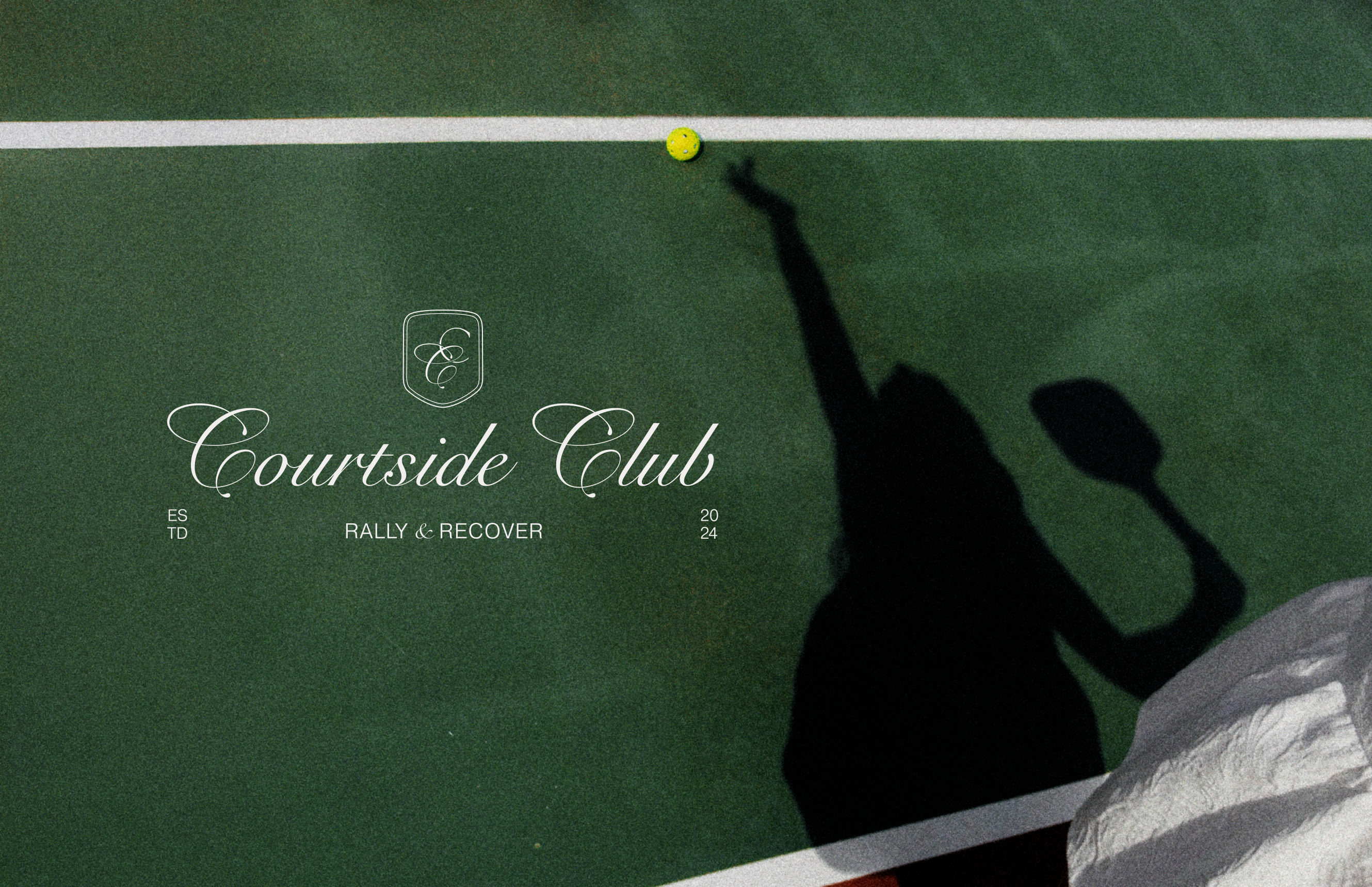 Pickleball Club / Courtside Club / Wellness — Изображение №1 — Брендинг на Dprofile