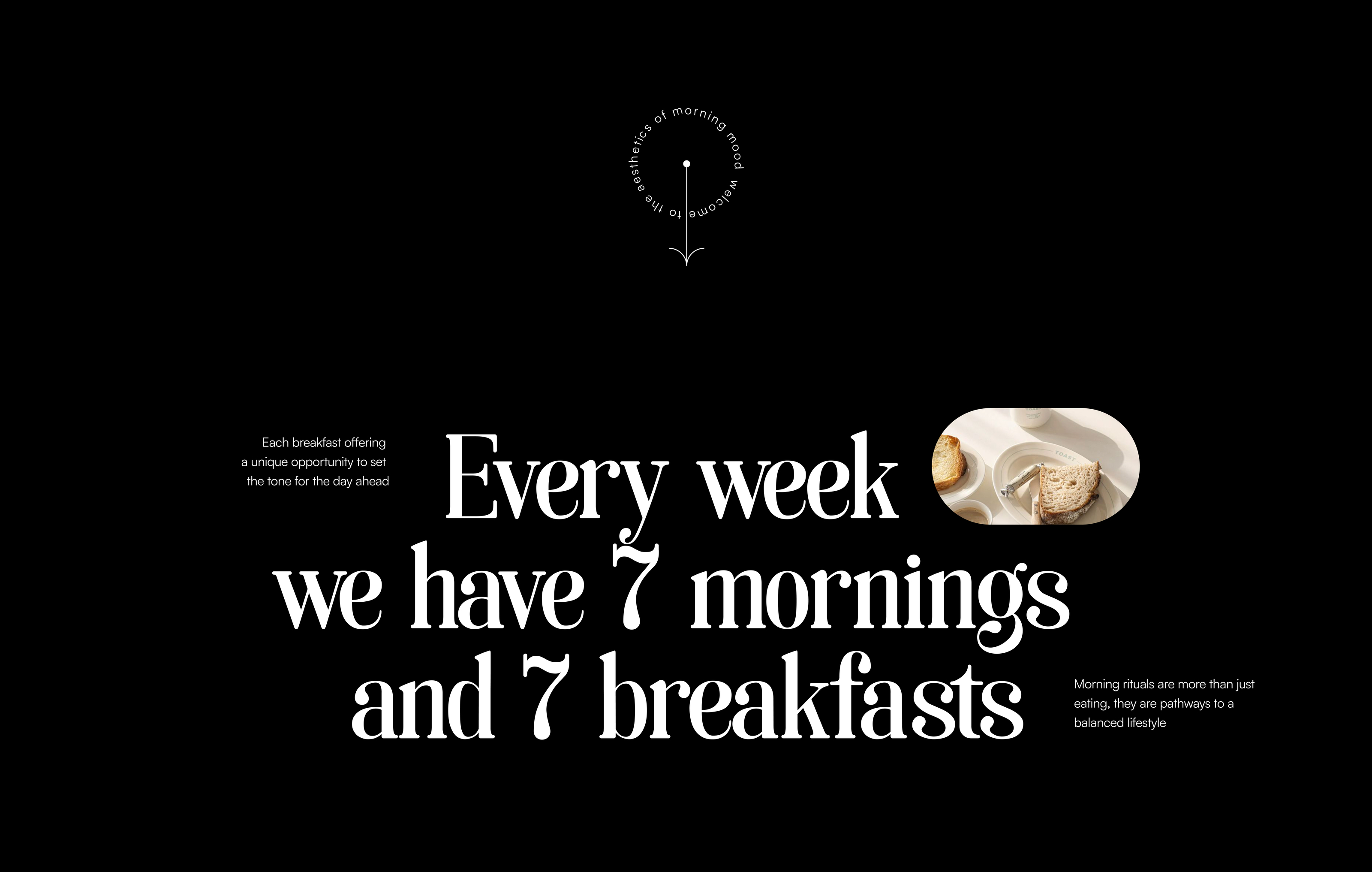 Morning aesthetics website UX/UI DESIGN — Изображение №1 — Интерфейсы, Анимация на Dprofile
