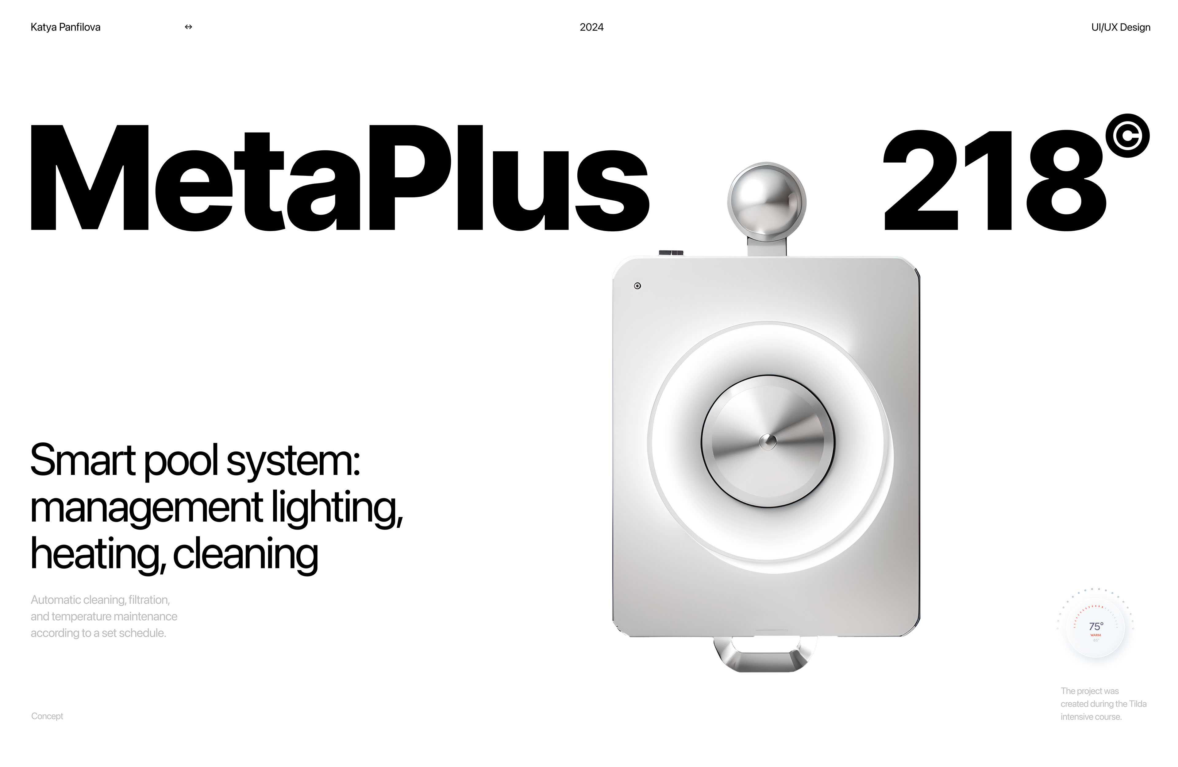 Metaplus218© website concept UX/UI Design — Изображение №1 — Интерфейсы на Dprofile