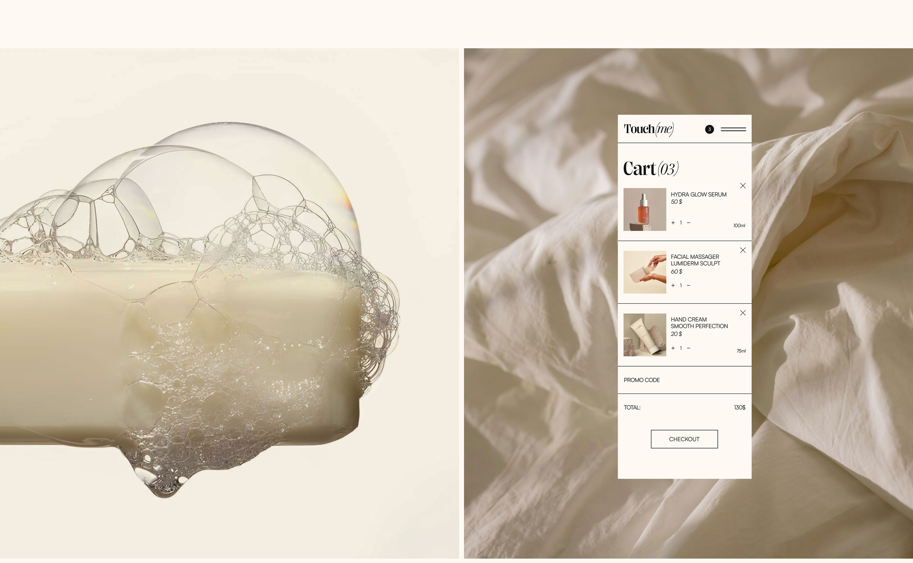 Touch(me) / E-commerce / Skin care / UX/UI Design / — Изображение №18 — Интерфейсы, Брендинг на Dprofile