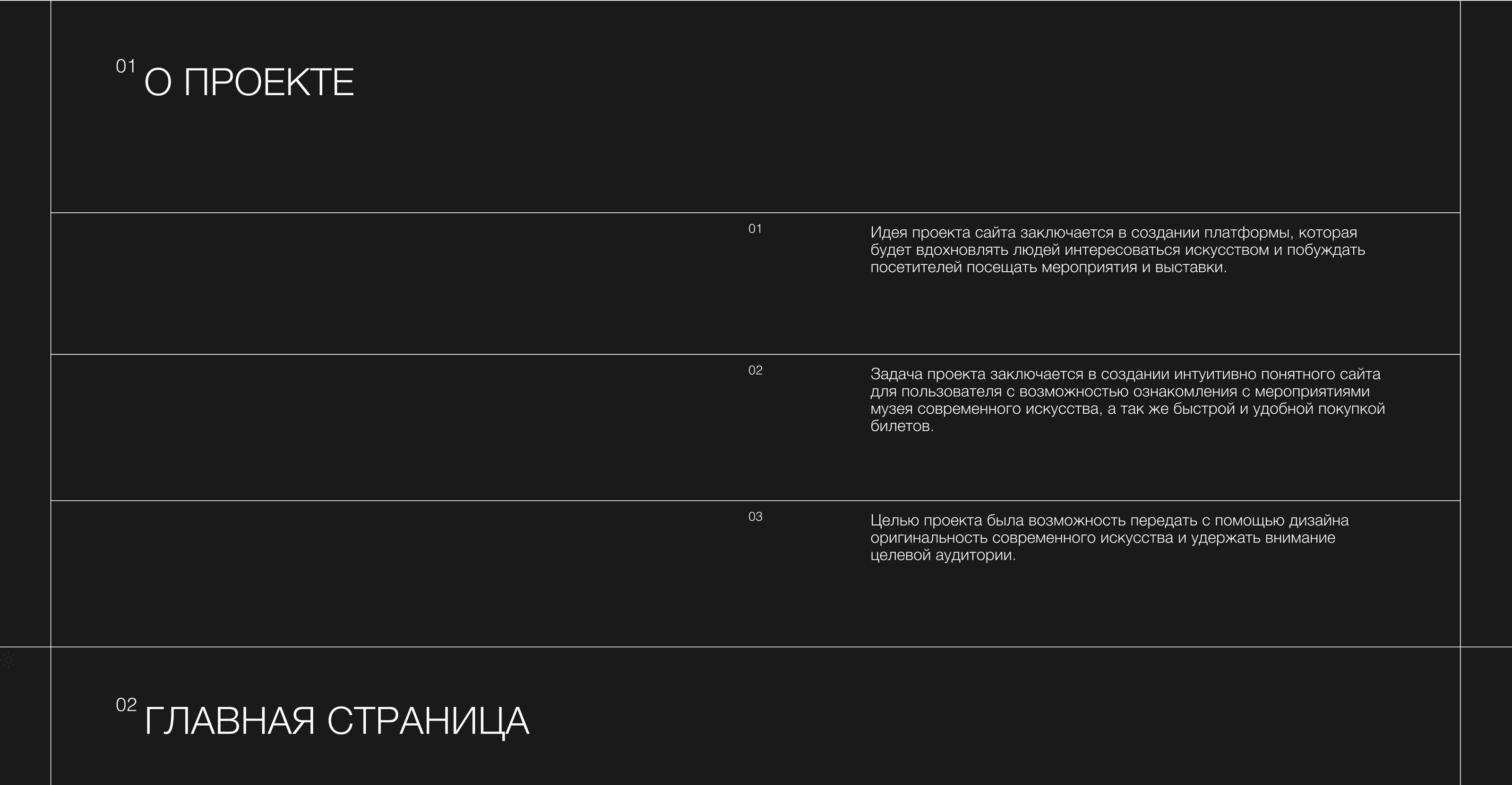 UIUX design | Concept MODERN ART MUSEUM — Изображение №2 — Интерфейсы, Графика на Dprofile
