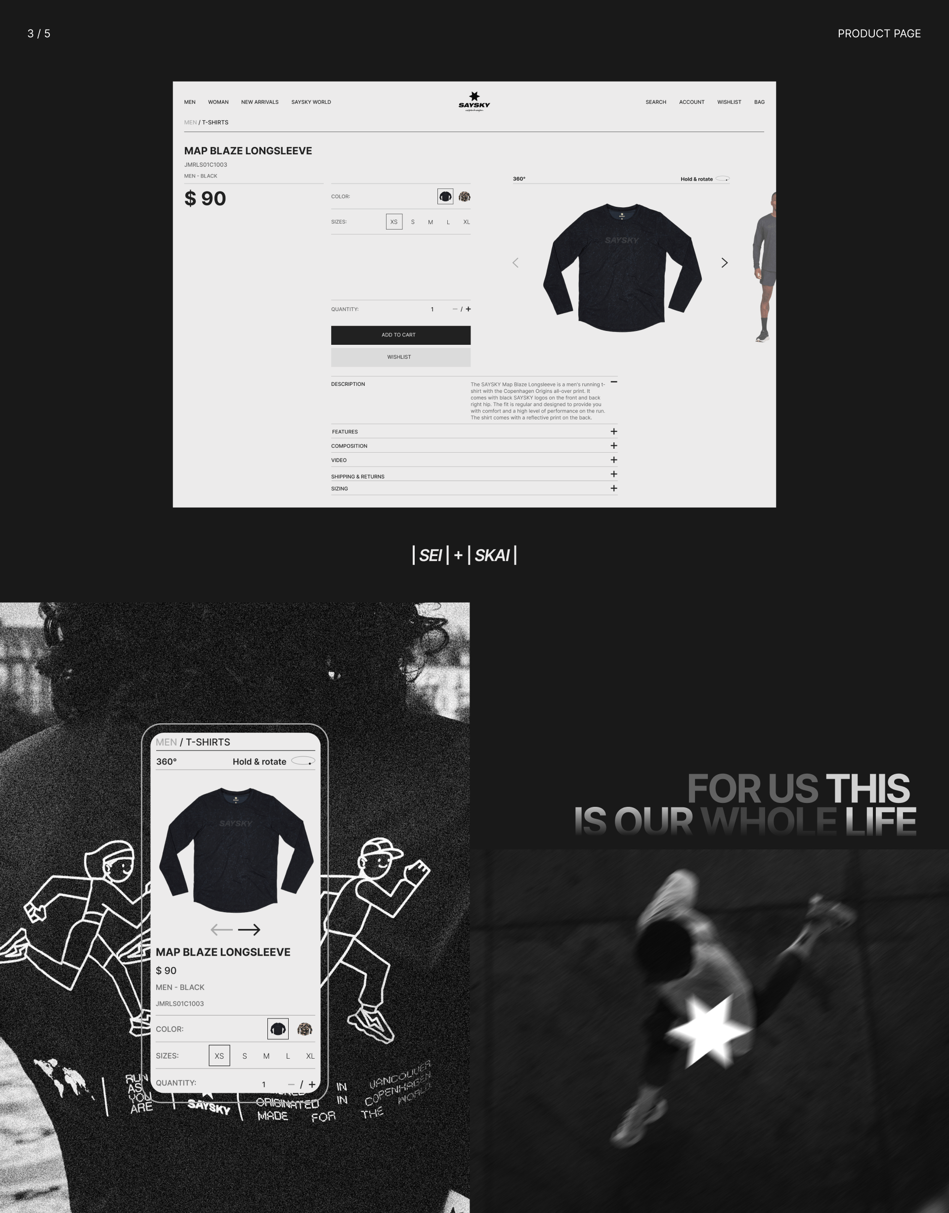 SAYSKY — Изображение №13 — Интерфейсы на Dprofile