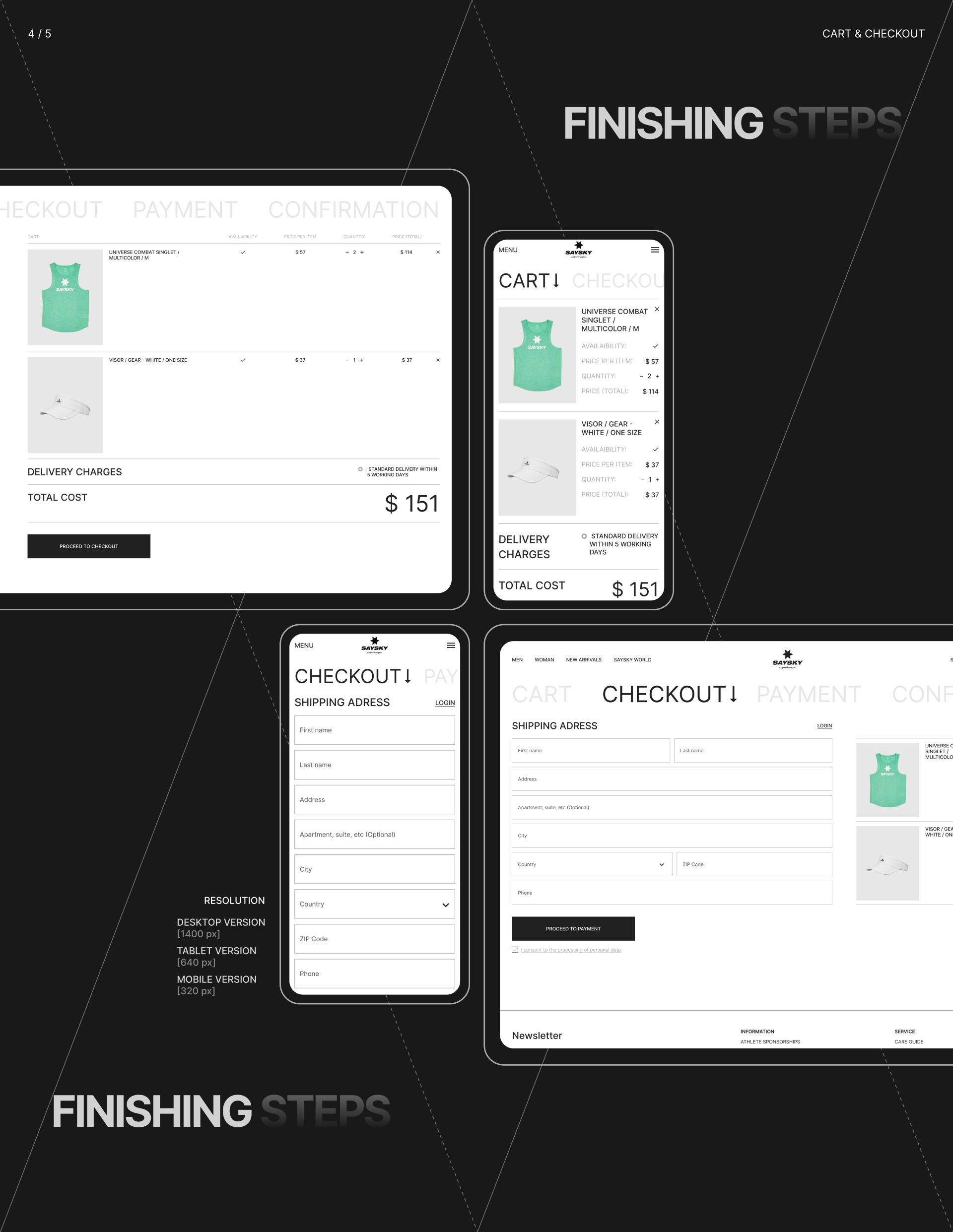 SAYSKY — Изображение №14 — Интерфейсы на Dprofile