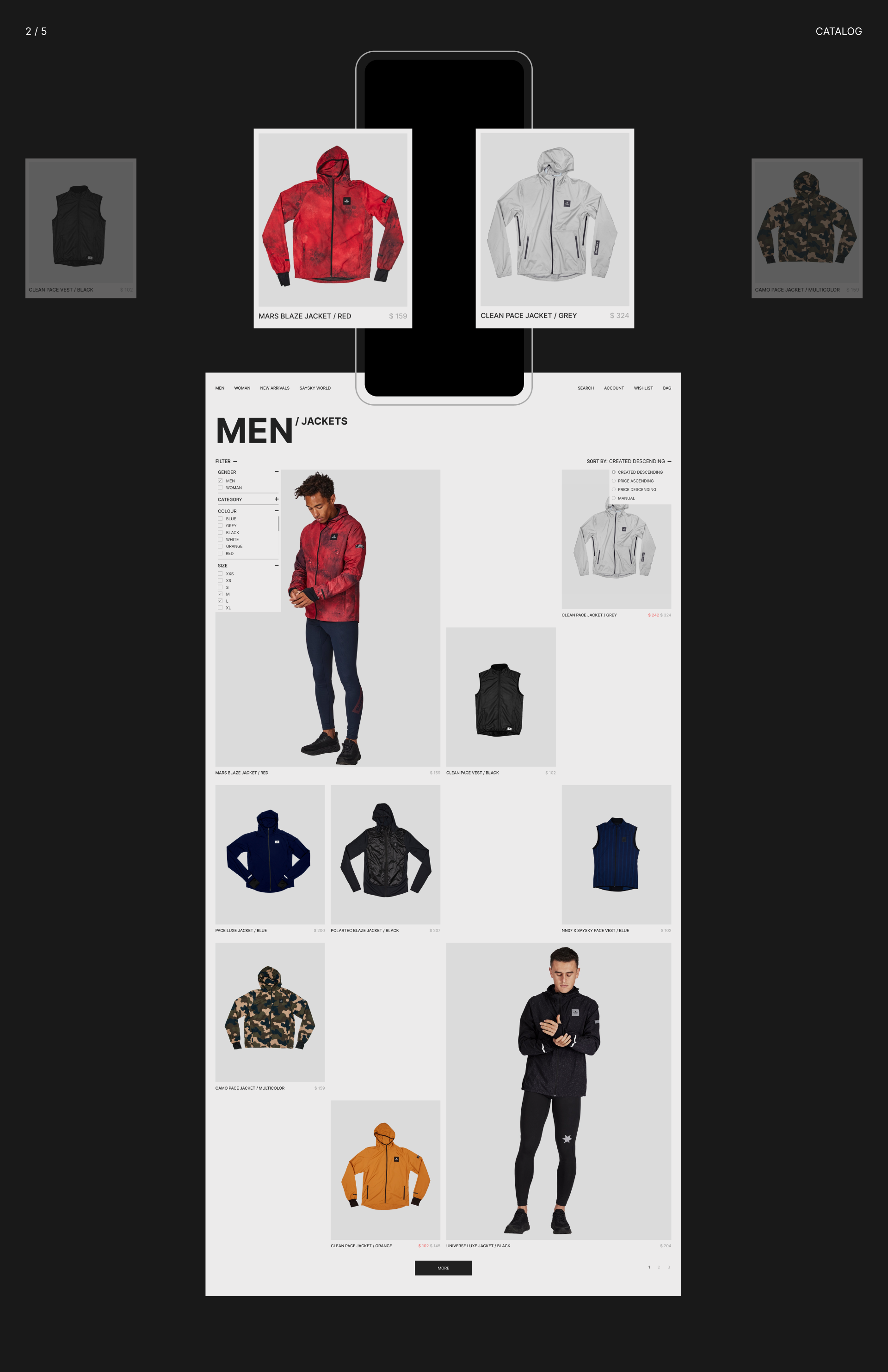 SAYSKY — Изображение №11 — Интерфейсы на Dprofile