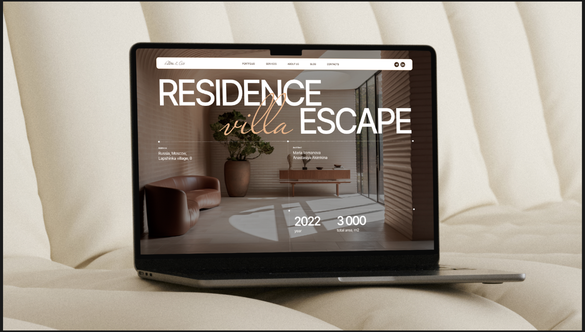 Pallete & Art: Interior design studio — Изображение №7 — Интерфейсы на Dprofile