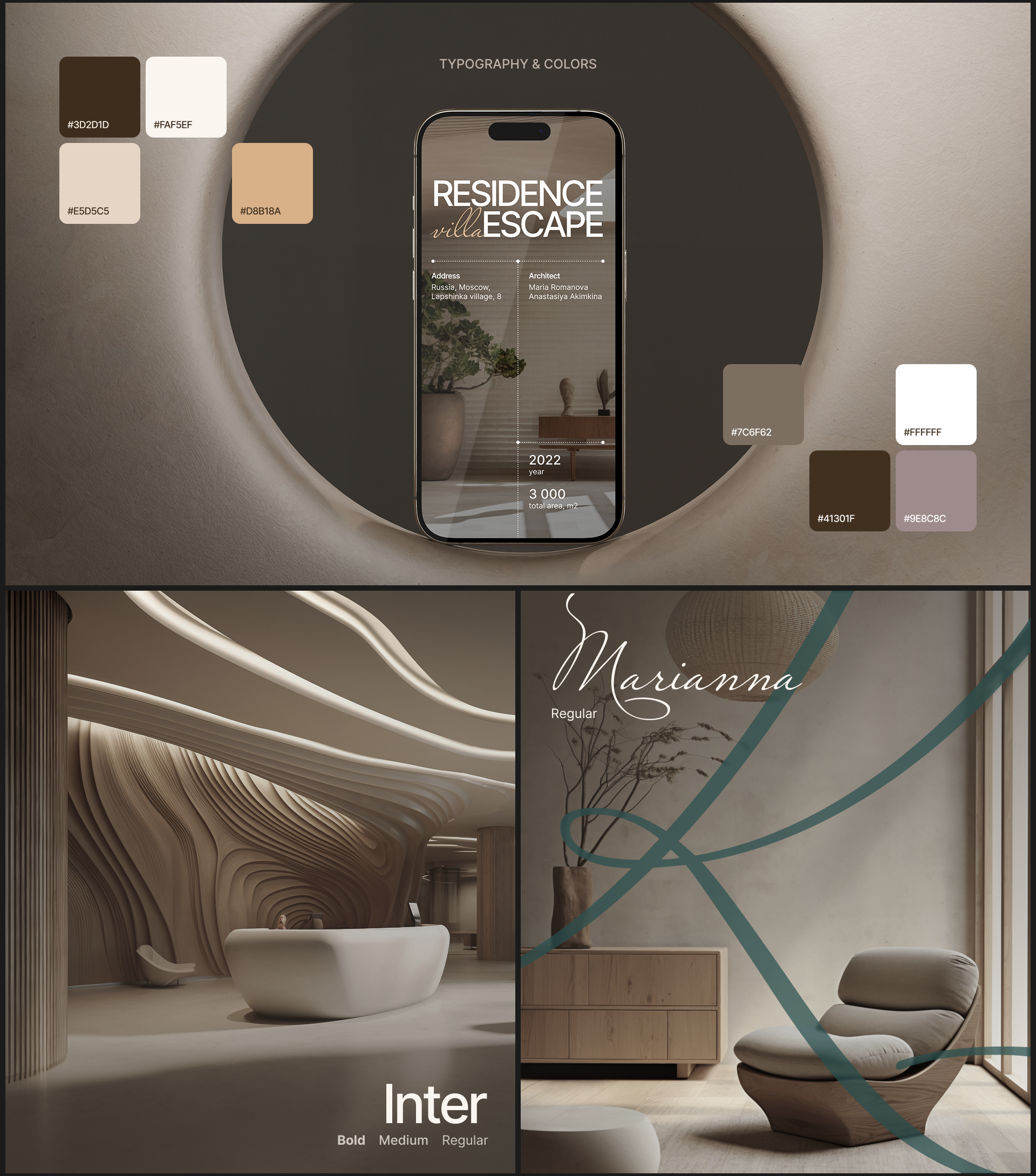 Pallete & Art: Interior design studio — Изображение №9 — Интерфейсы на Dprofile