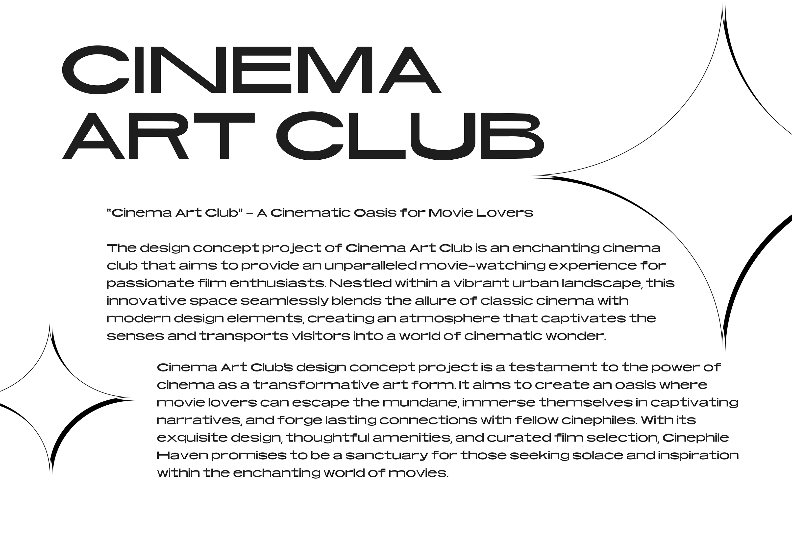 Cinema Art Club — Изображение №1 — Интерфейсы на Dprofile