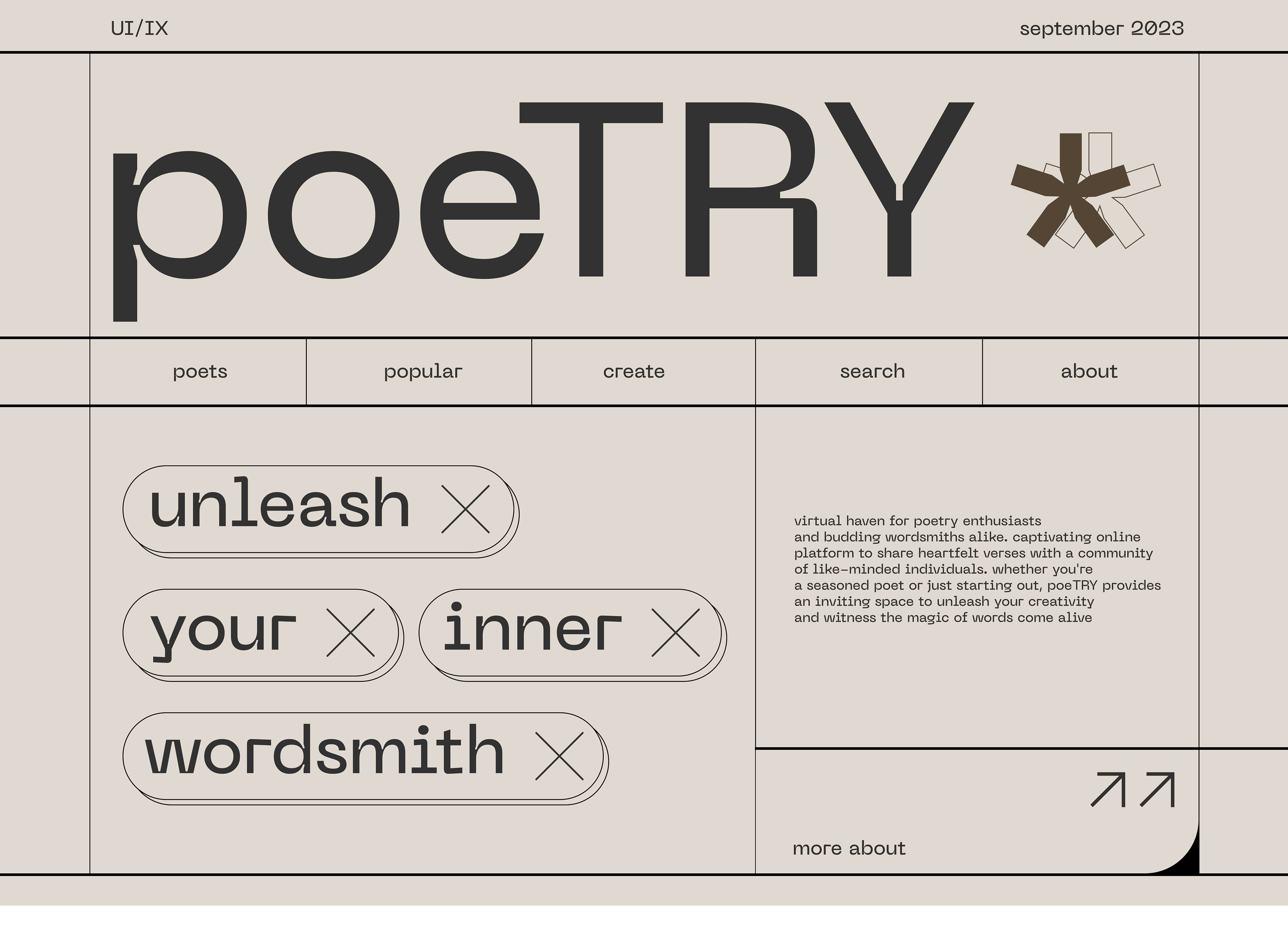 poeTRY — Изображение №2 — Интерфейсы на Dprofile