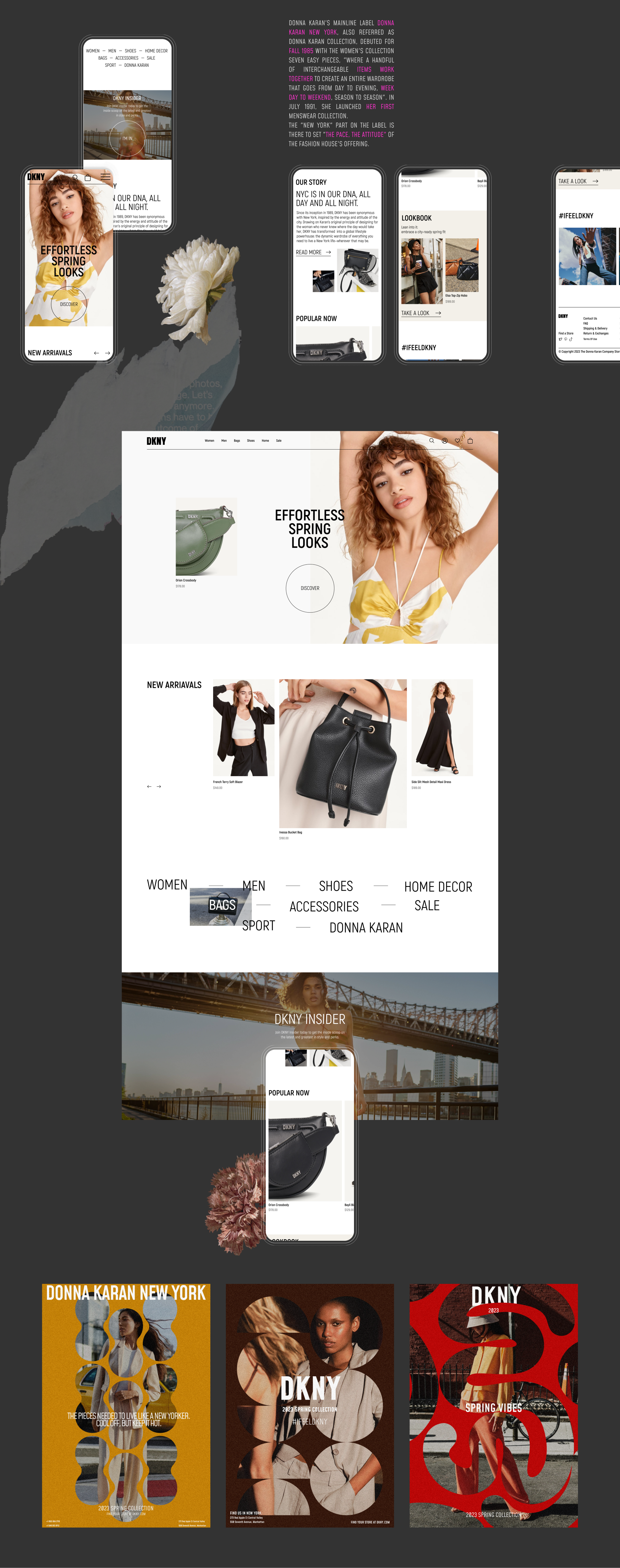 DKNY | E-commerce Redesign — Изображение №2 — Интерфейсы на Dprofile