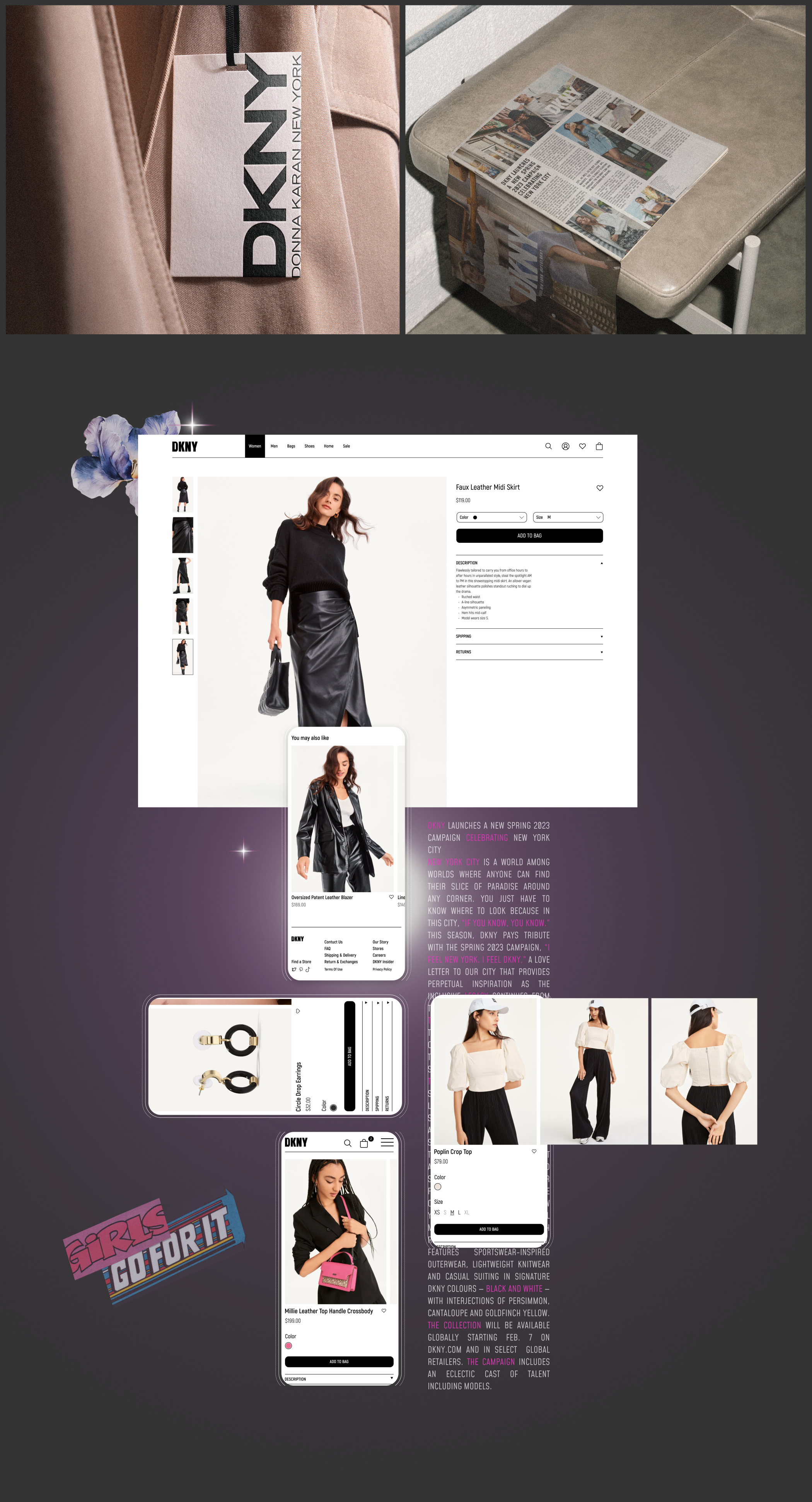 DKNY | E-commerce Redesign — Изображение №4 — Интерфейсы на Dprofile